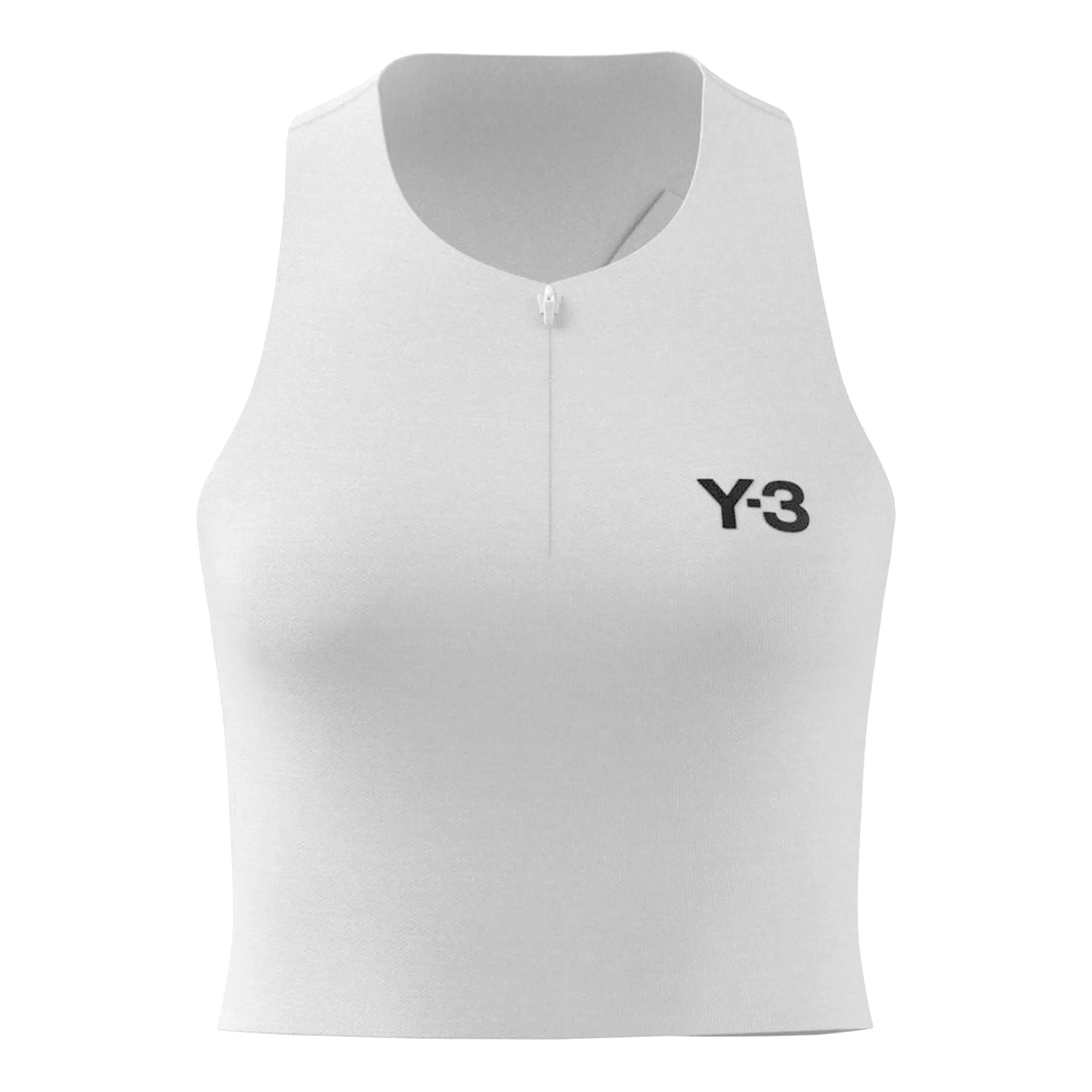 Y-3 Crop Linne Damer-Grå