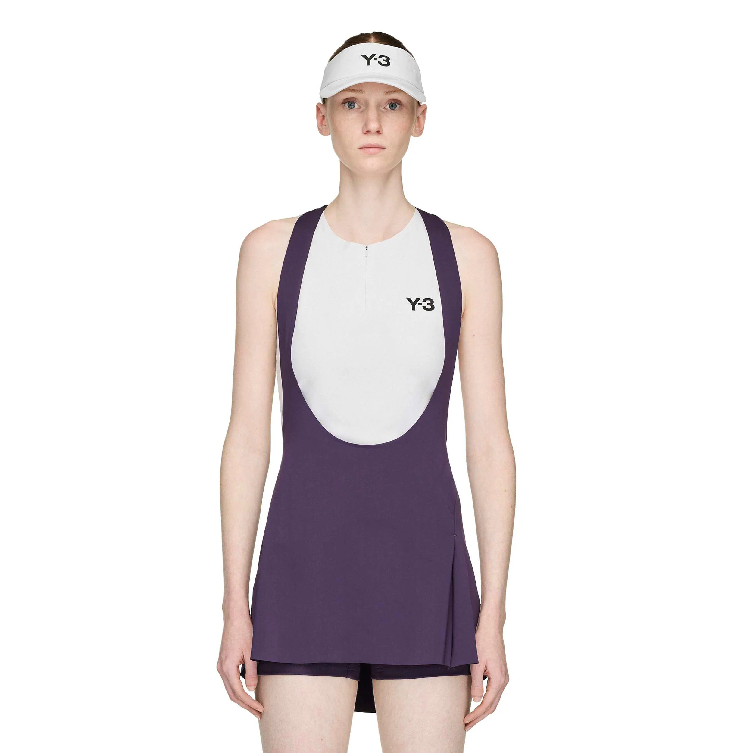 Y-3 Crop Linne Damer-Grå - Image 2