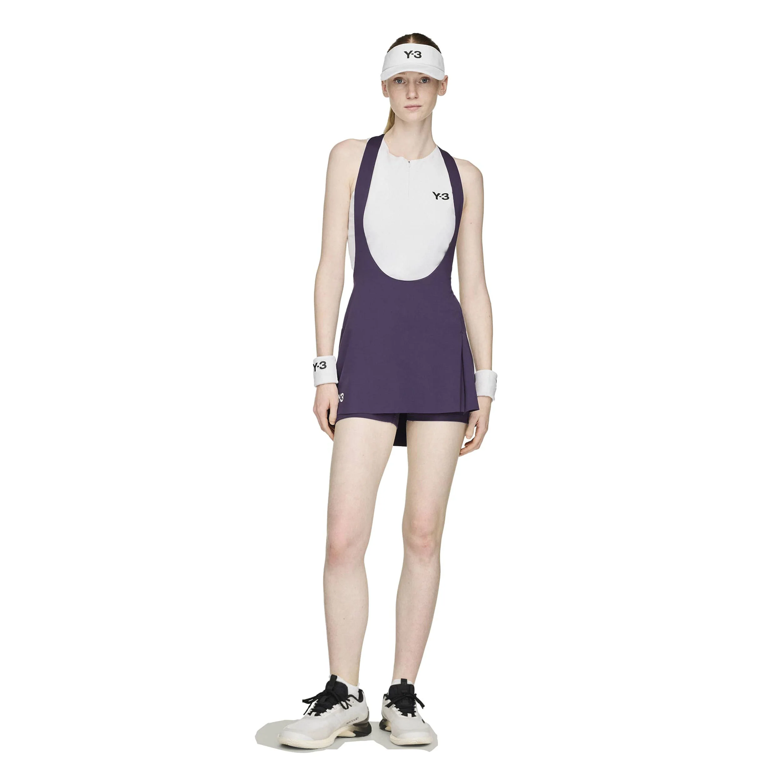 Y-3 Crop Linne Damer-Grå - Image 5