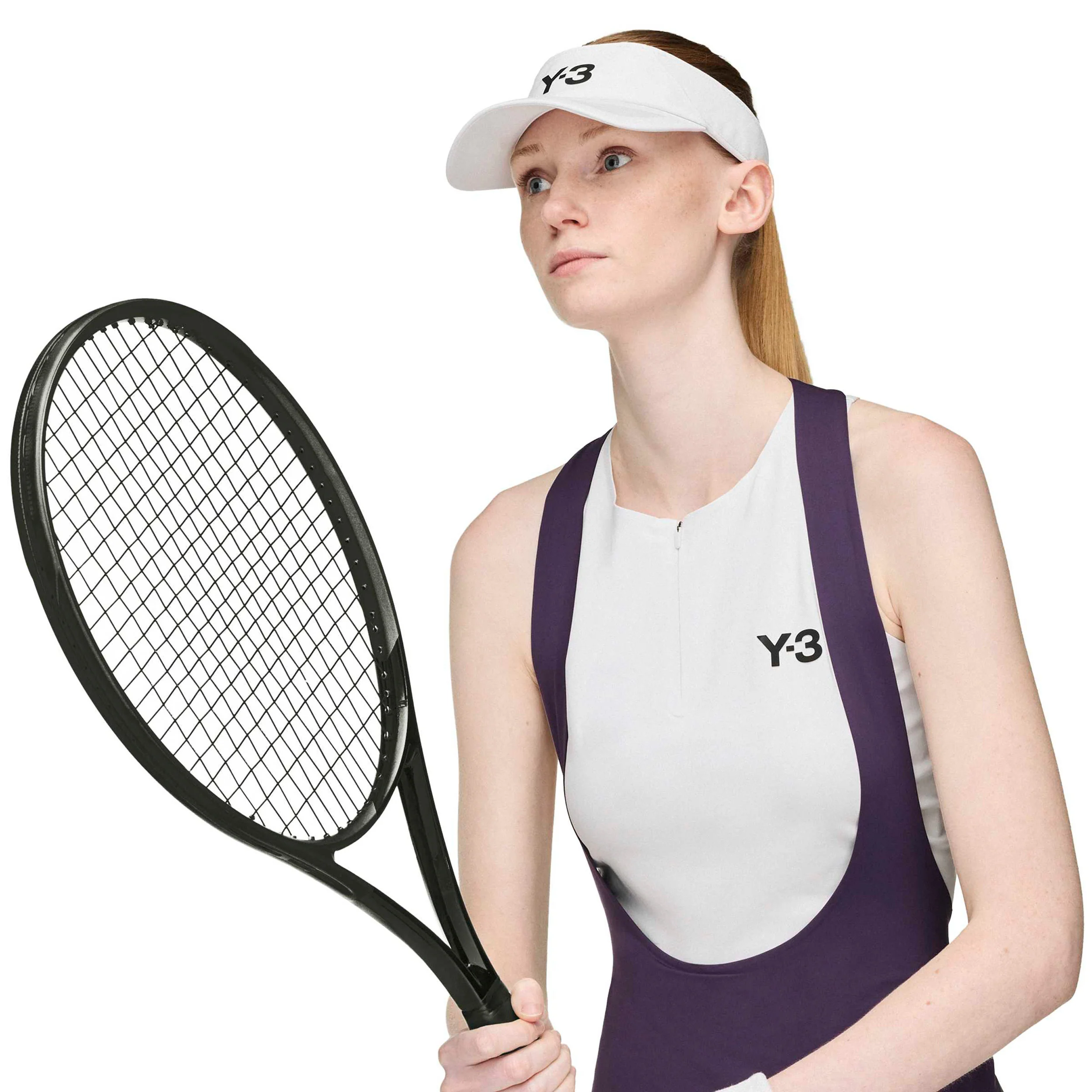 Y-3 Crop Linne Damer-Grå - Image 6