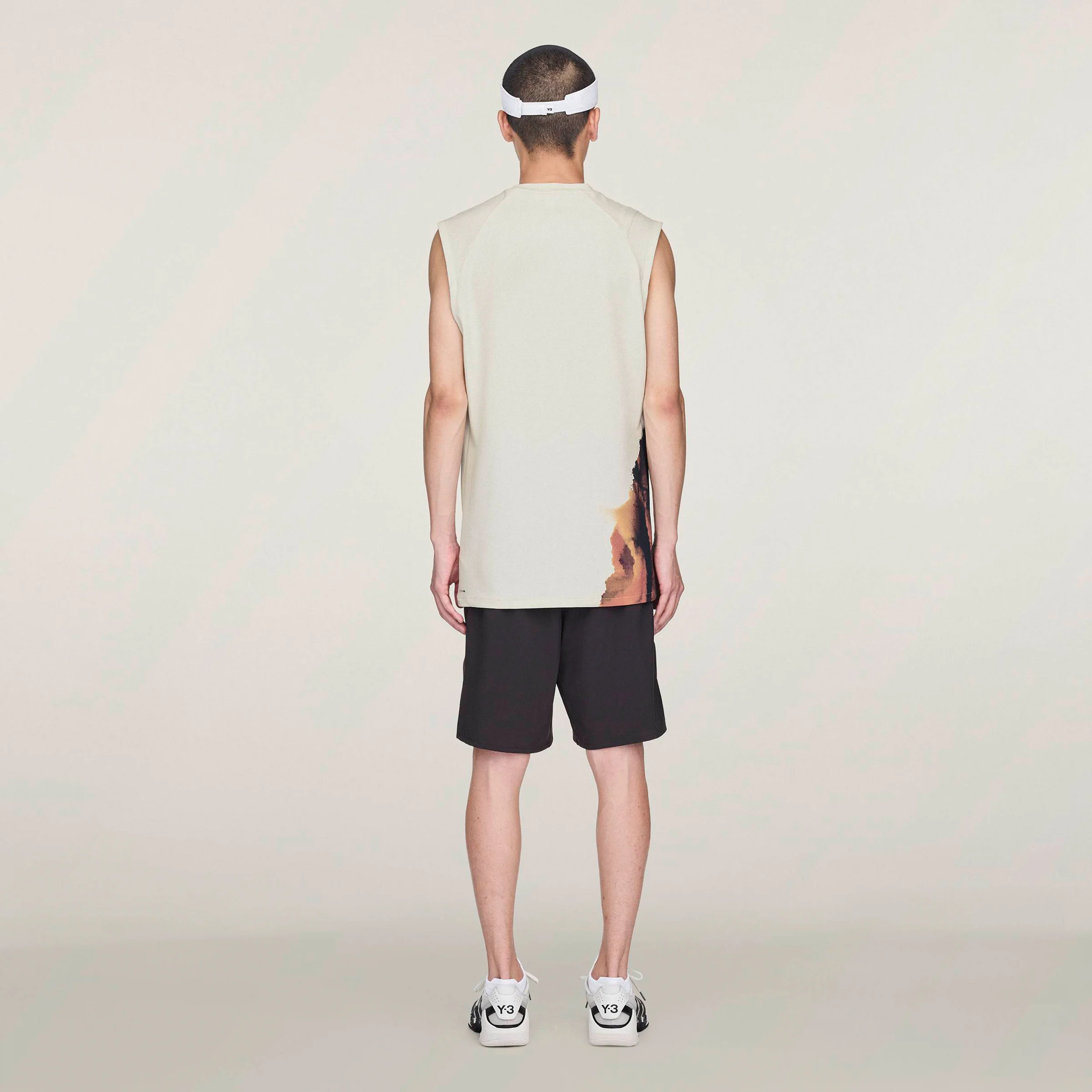 Y-3 Linne Herrar-Creme,Flerfärgad - Image 3