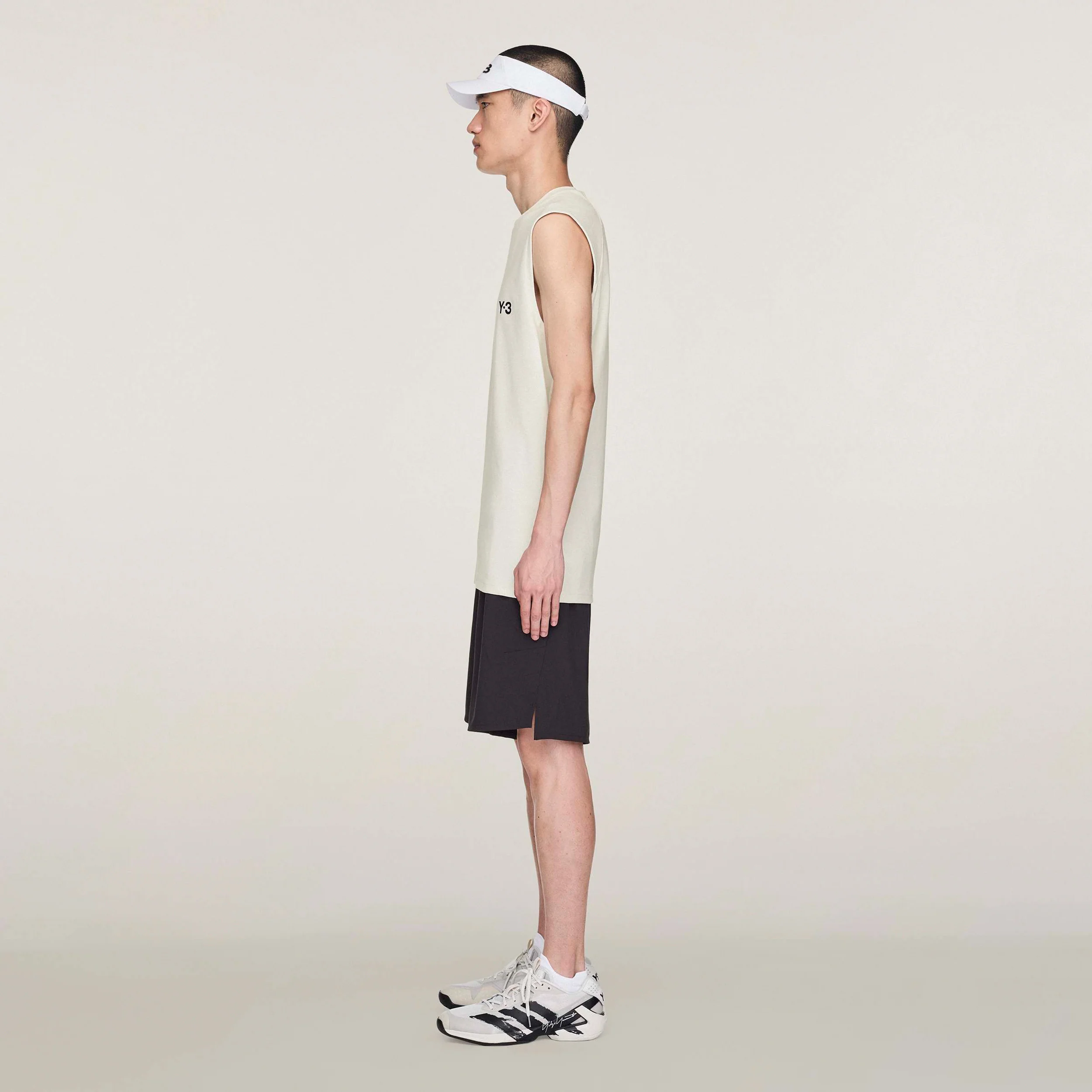 Y-3 Linne Herrar-Creme,Flerfärgad - Image 4