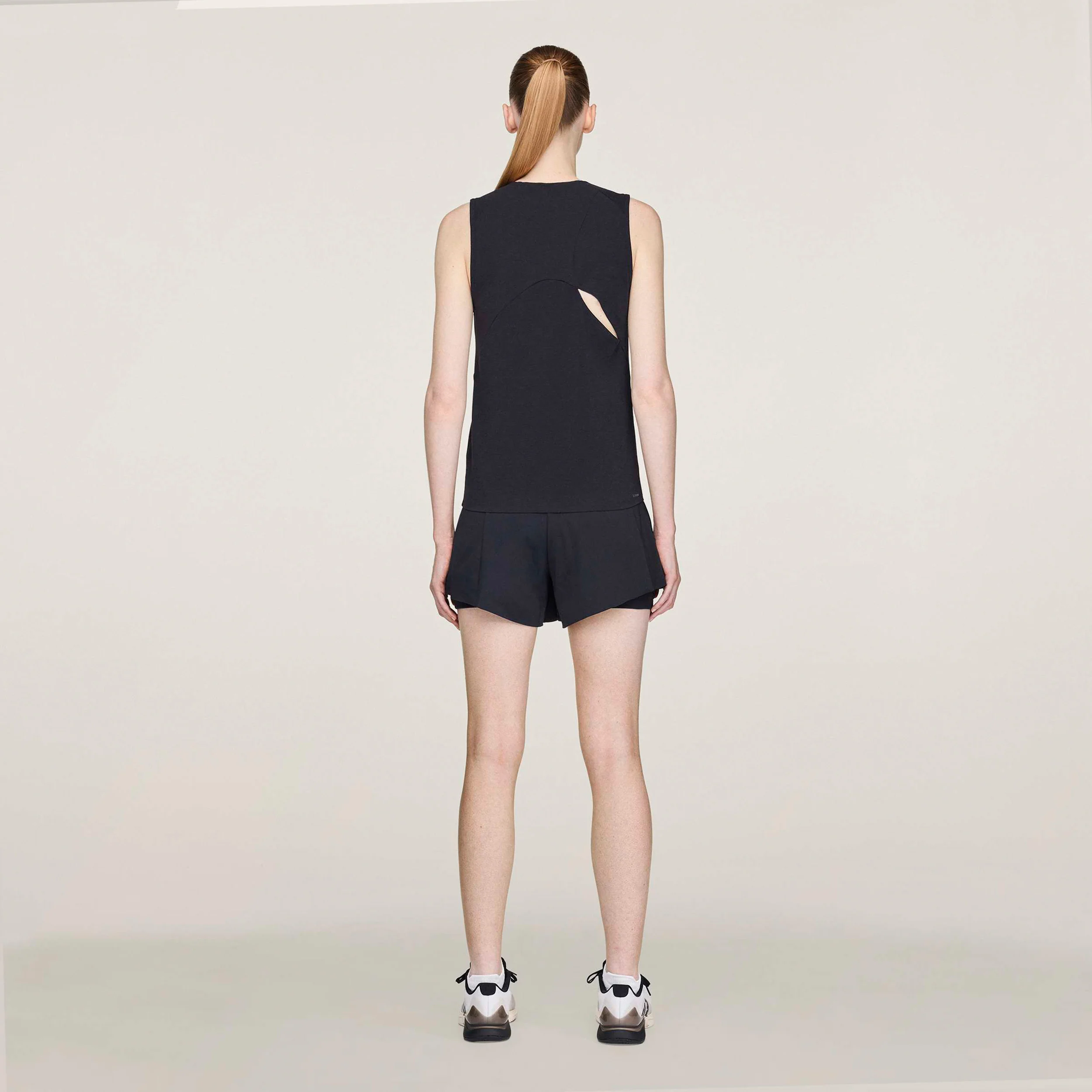 Y-3 Match Linne Damer-Svart - Image 3