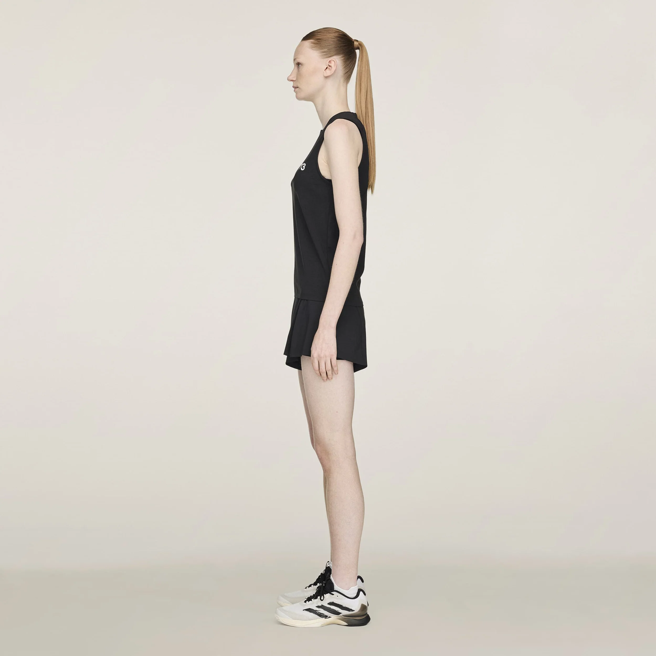 Y-3 Match Linne Damer-Svart - Image 4