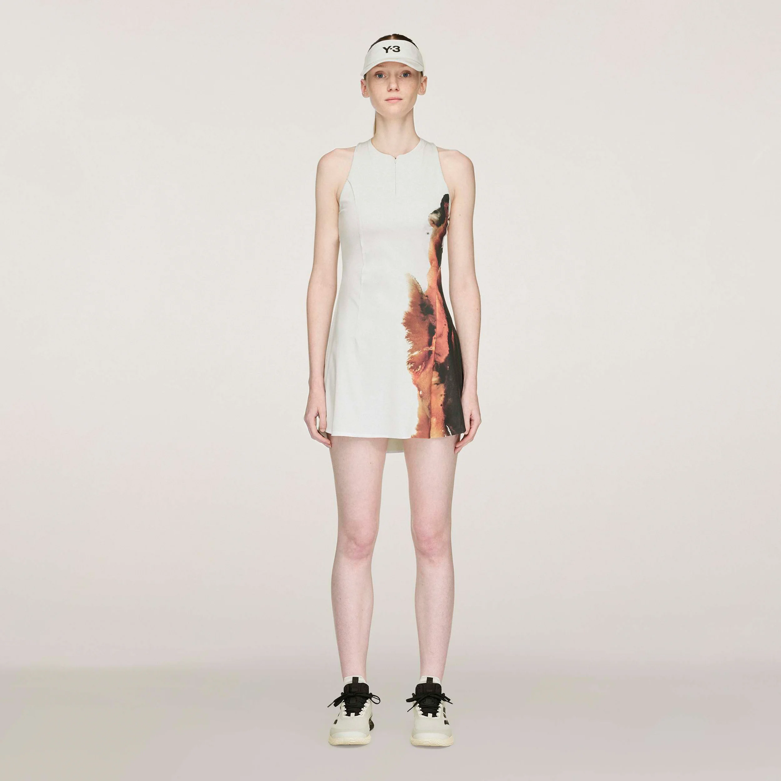 Y-3 Wow Klänning Damer-Creme,Flerfärgad