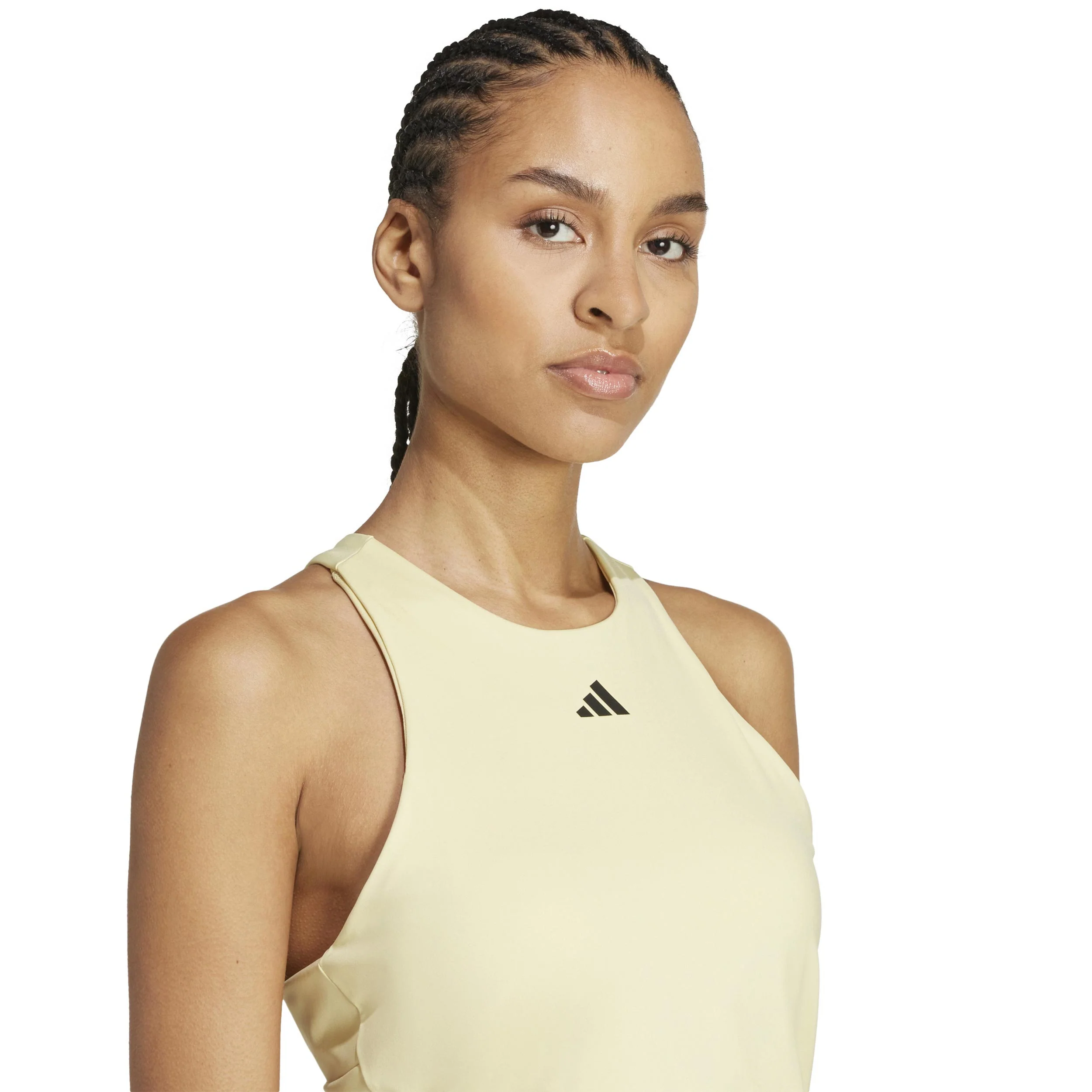 Y-Tank Linne Damer-Guldgul - Image 6