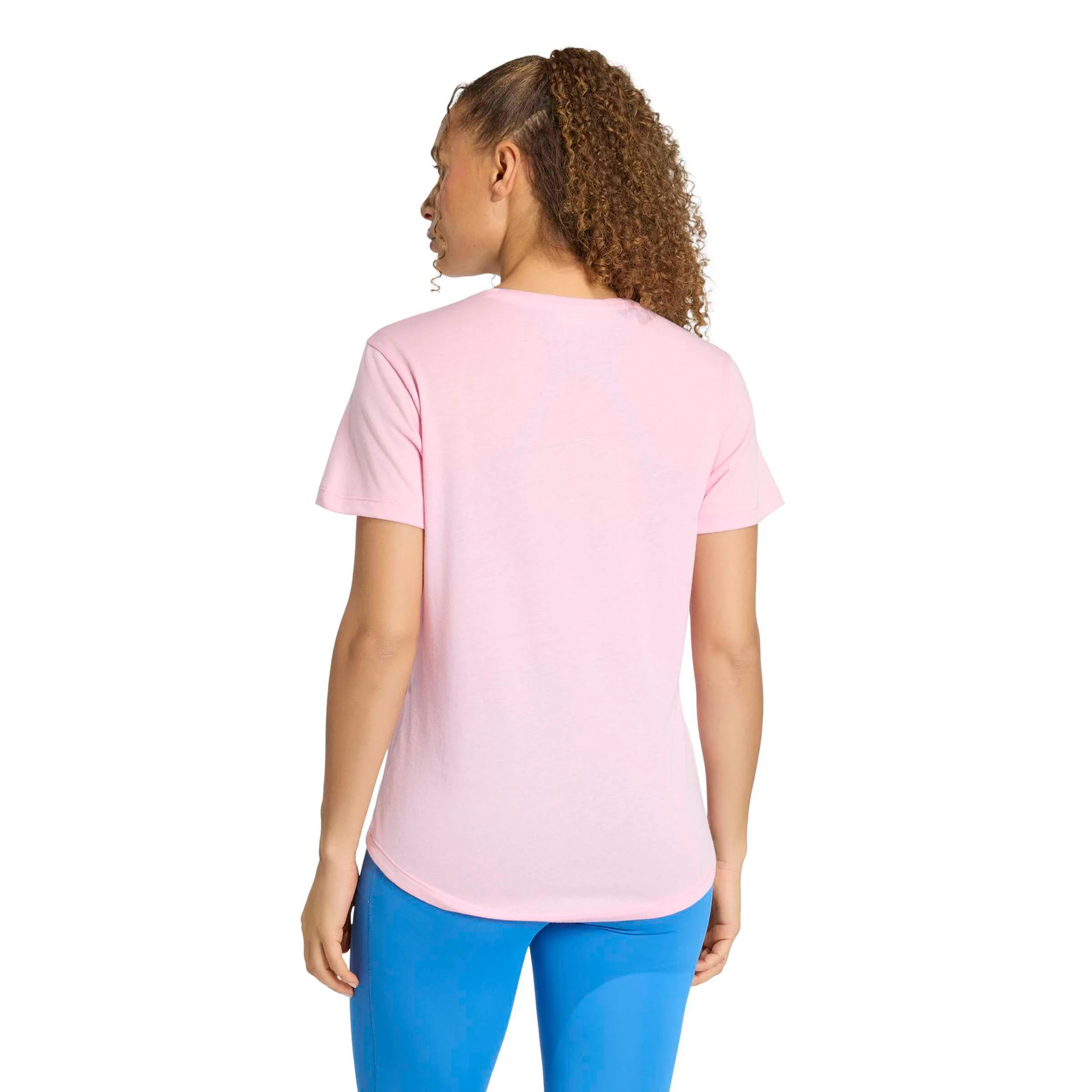 Yoga Essentials T-shirt Damer - rosa - Image 3