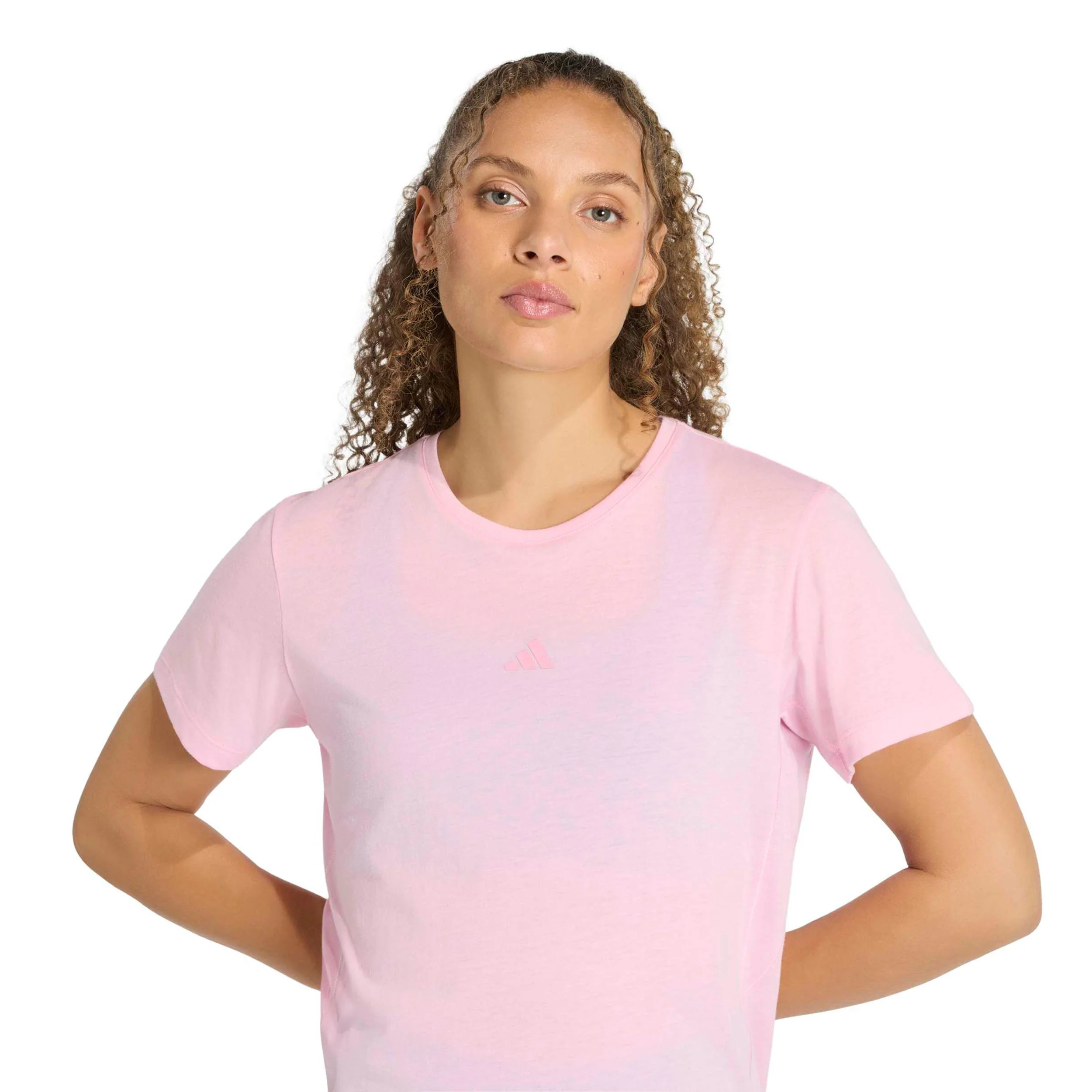 Yoga Essentials T-shirt Damer - rosa - Image 5