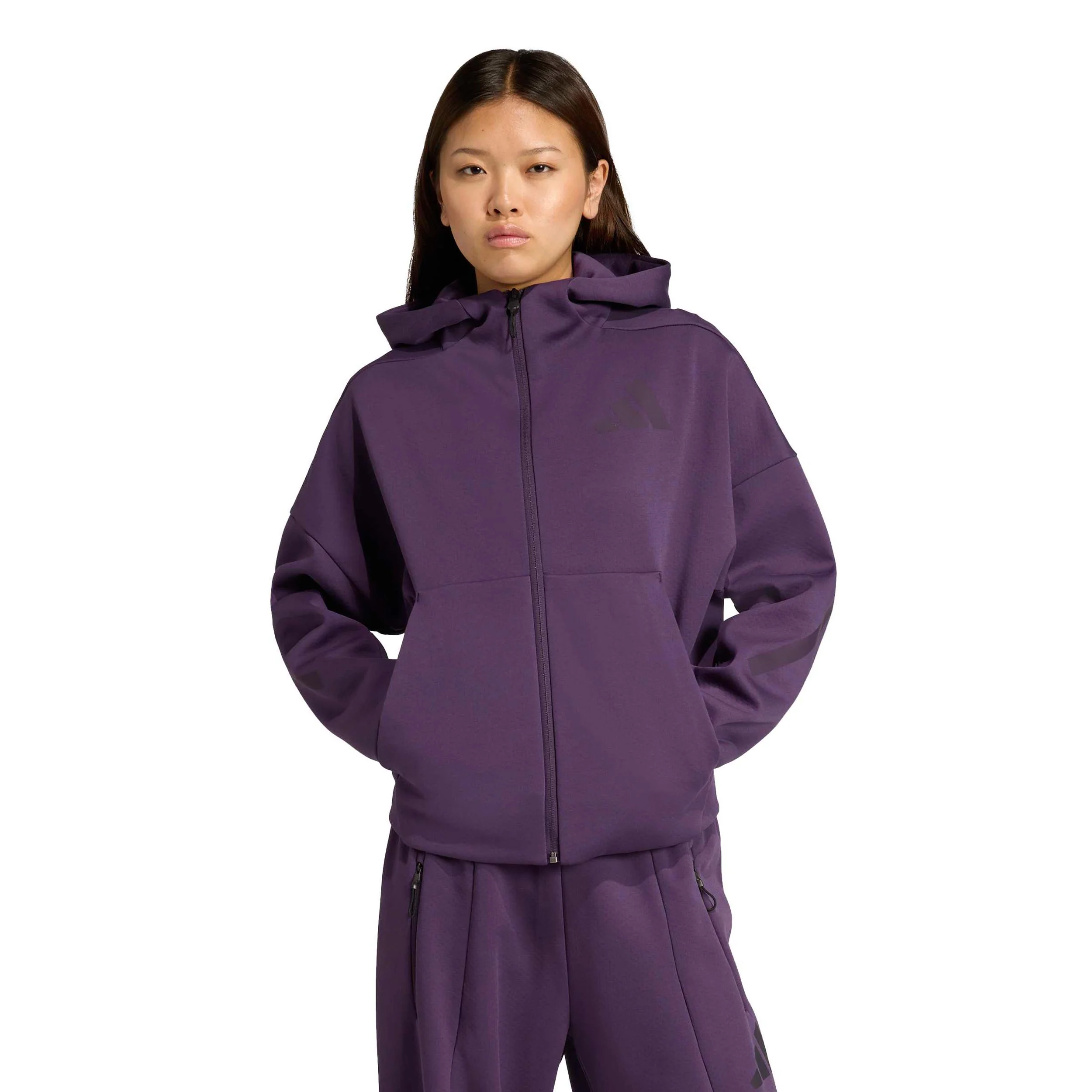Z.N.E. Sweat-jacka Damer-lila - Image 2