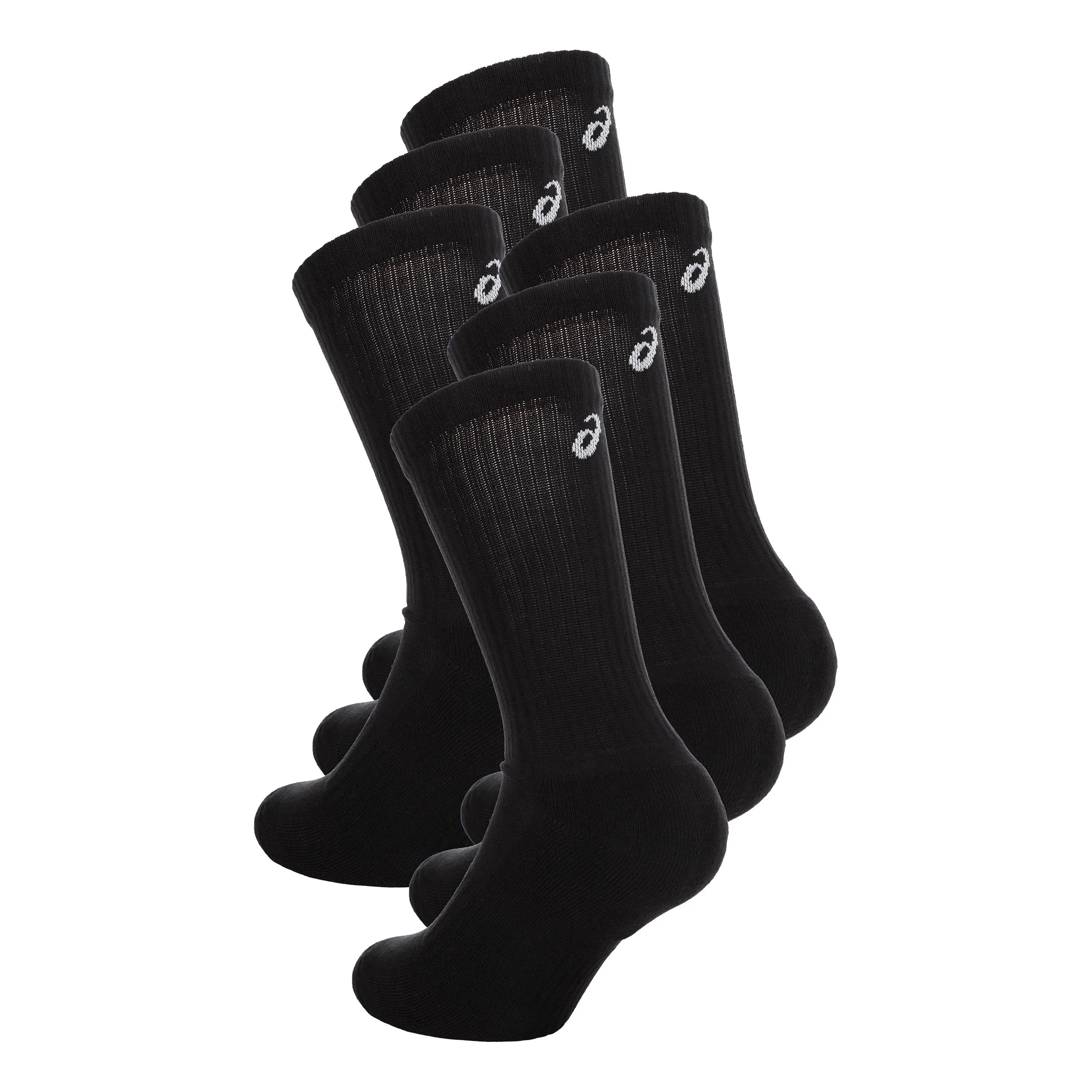 6PPK Crew Löparsockor Unisex-svart - Image 2