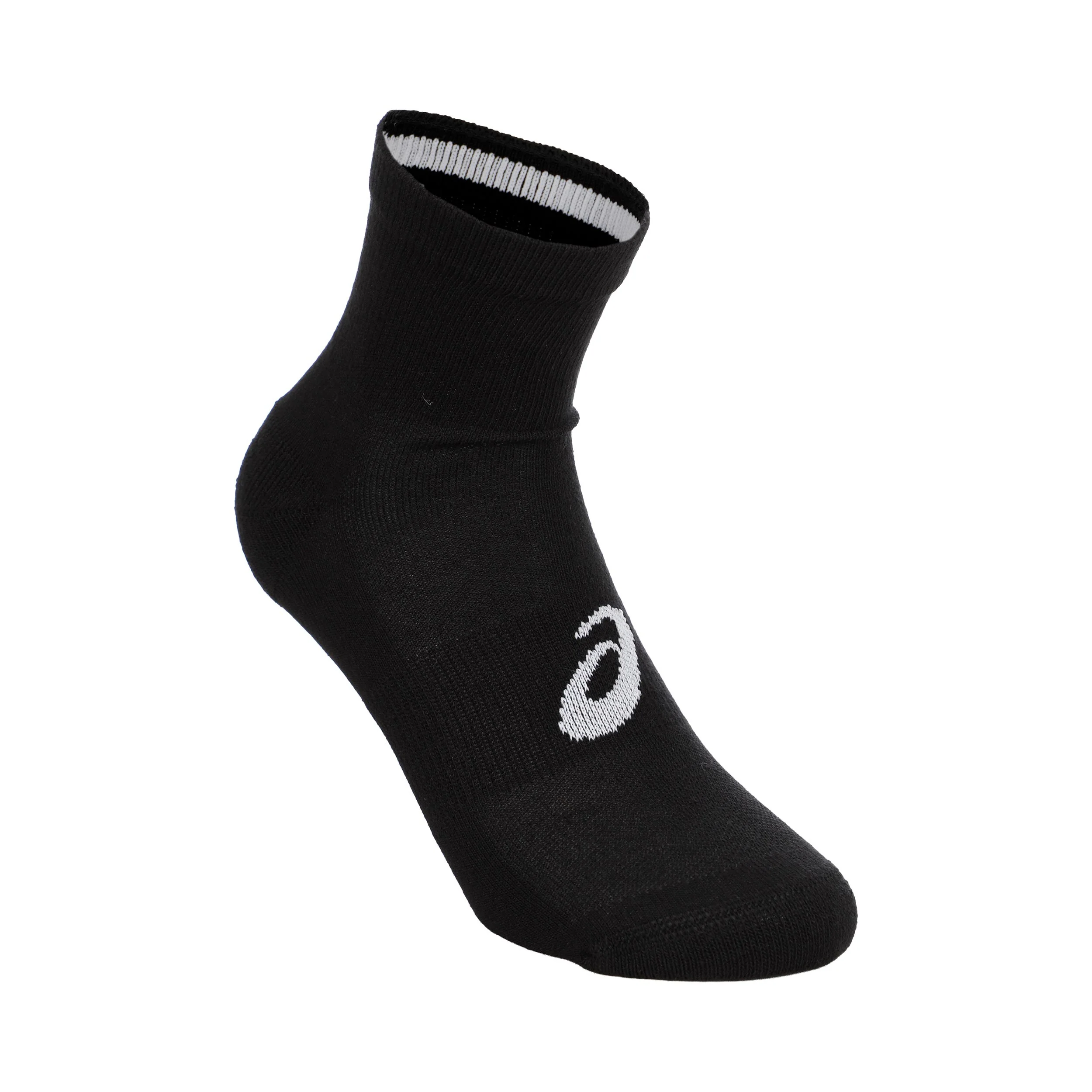 6PPK Quarter Löparsockor Unisex-svart - Image 3