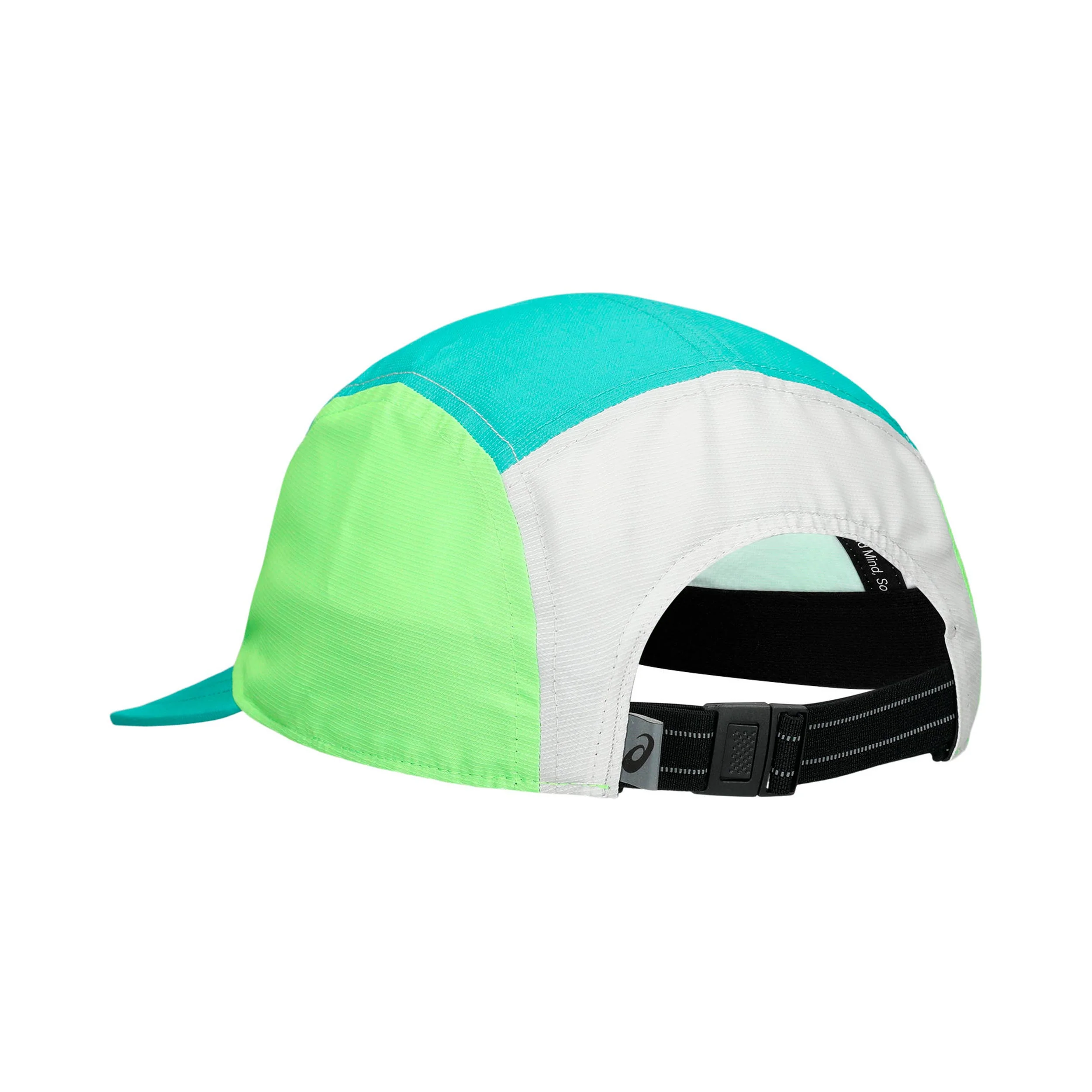 Asics 5 Panel Keps Unisex - grön, beige - Image 2