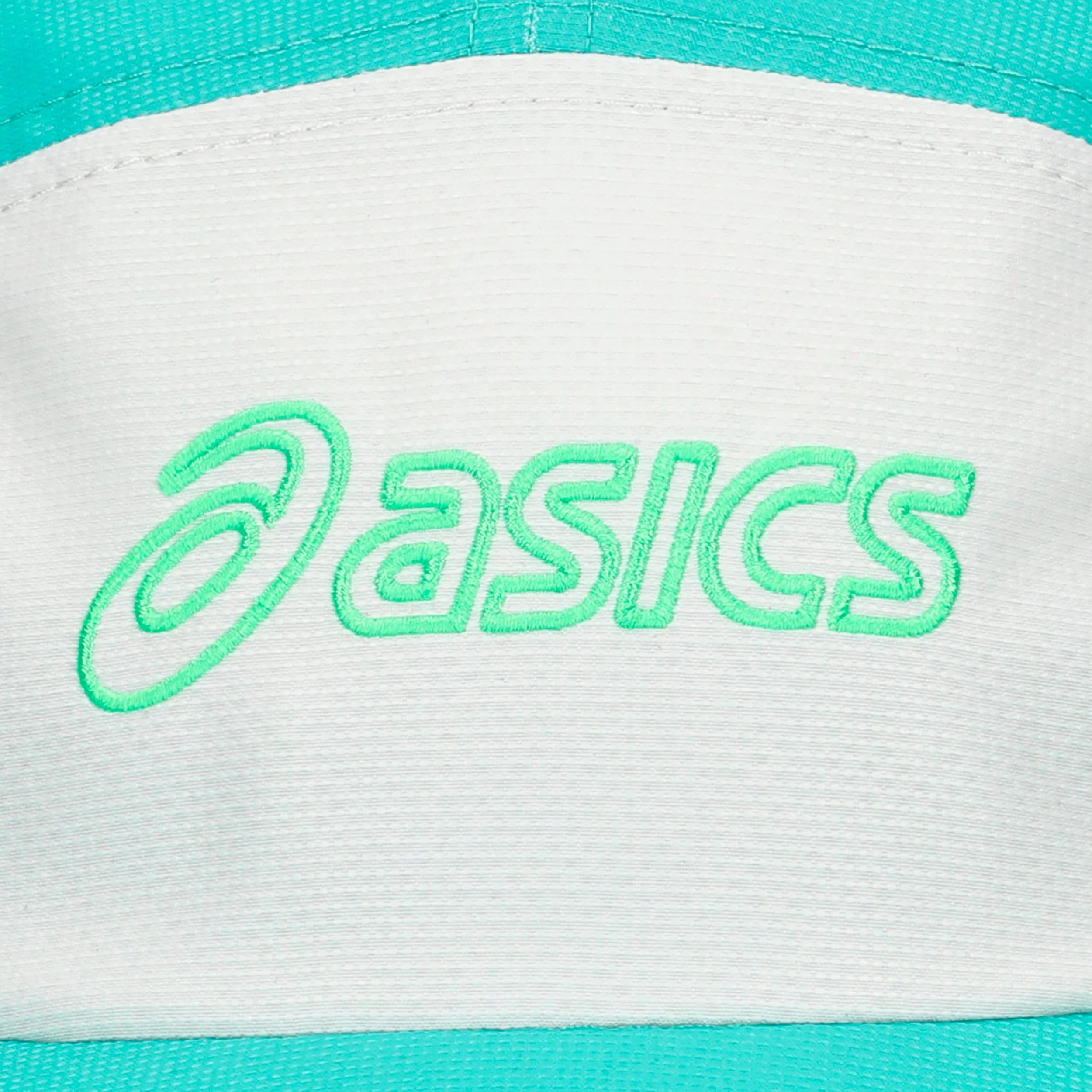 Asics 5 Panel Keps Unisex - grön, beige - Image 3
