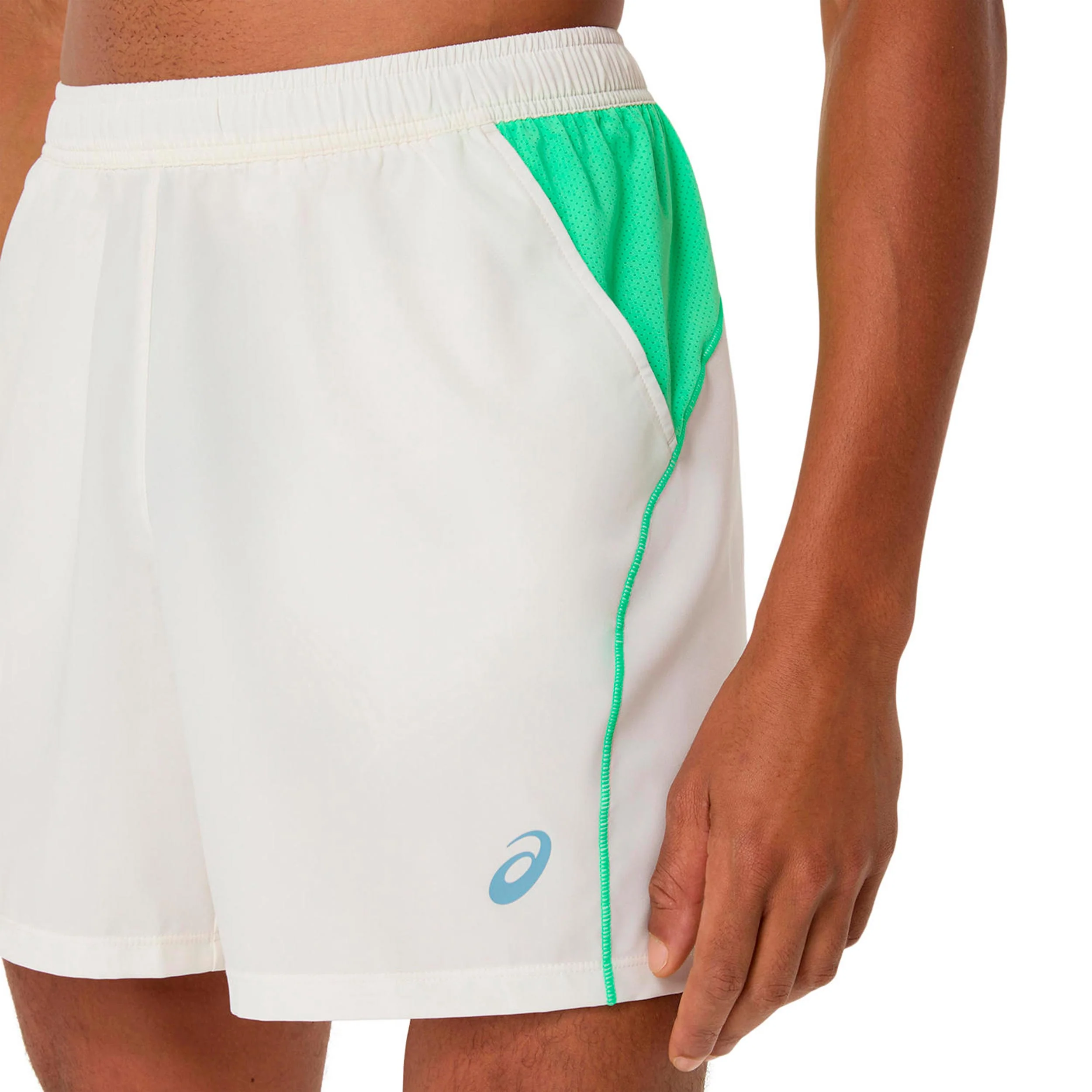 Court 7in Shorts Herrar - creme, grön - Image 2