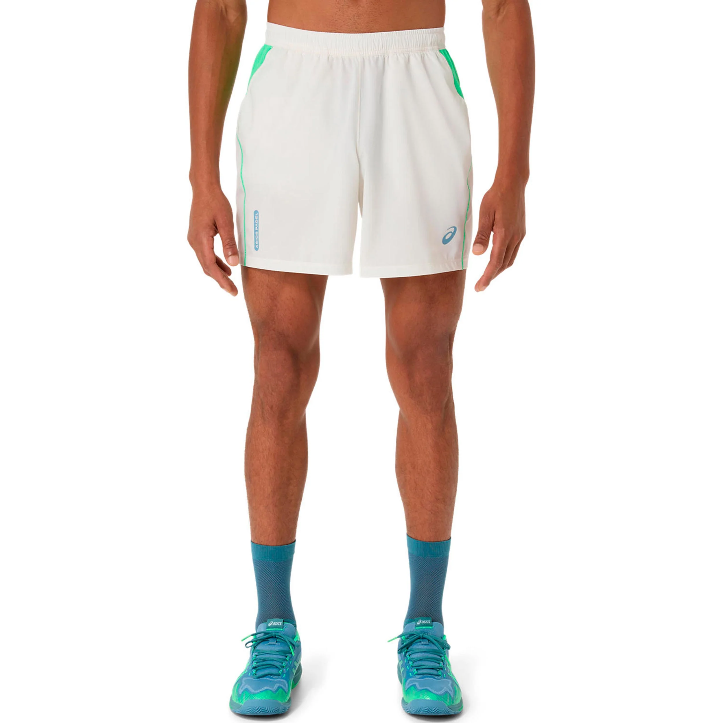 Court 7in Shorts Herrar - creme, grön - Image 7