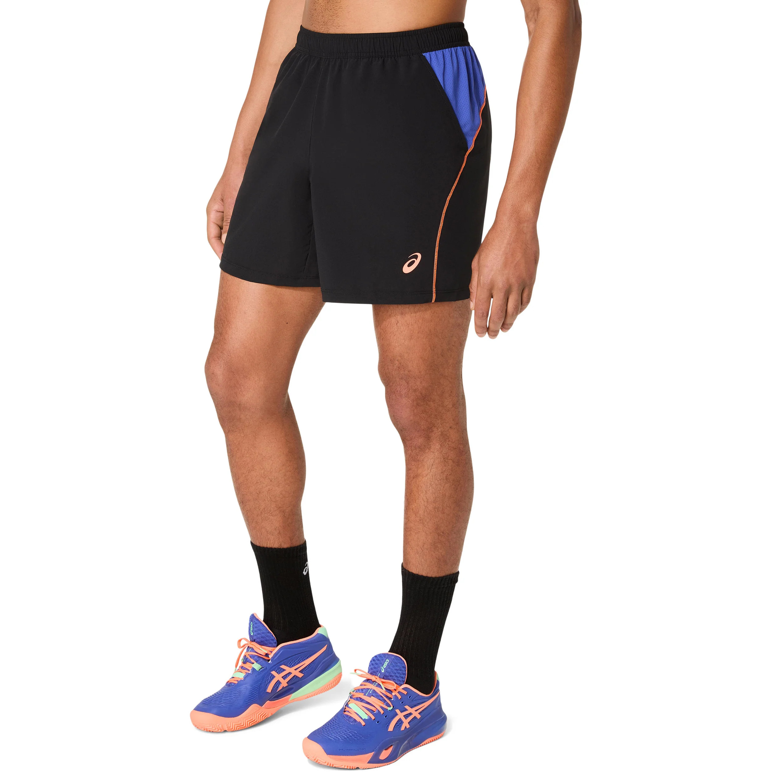 Court 7in Shorts Herrar-Svart - Image 3