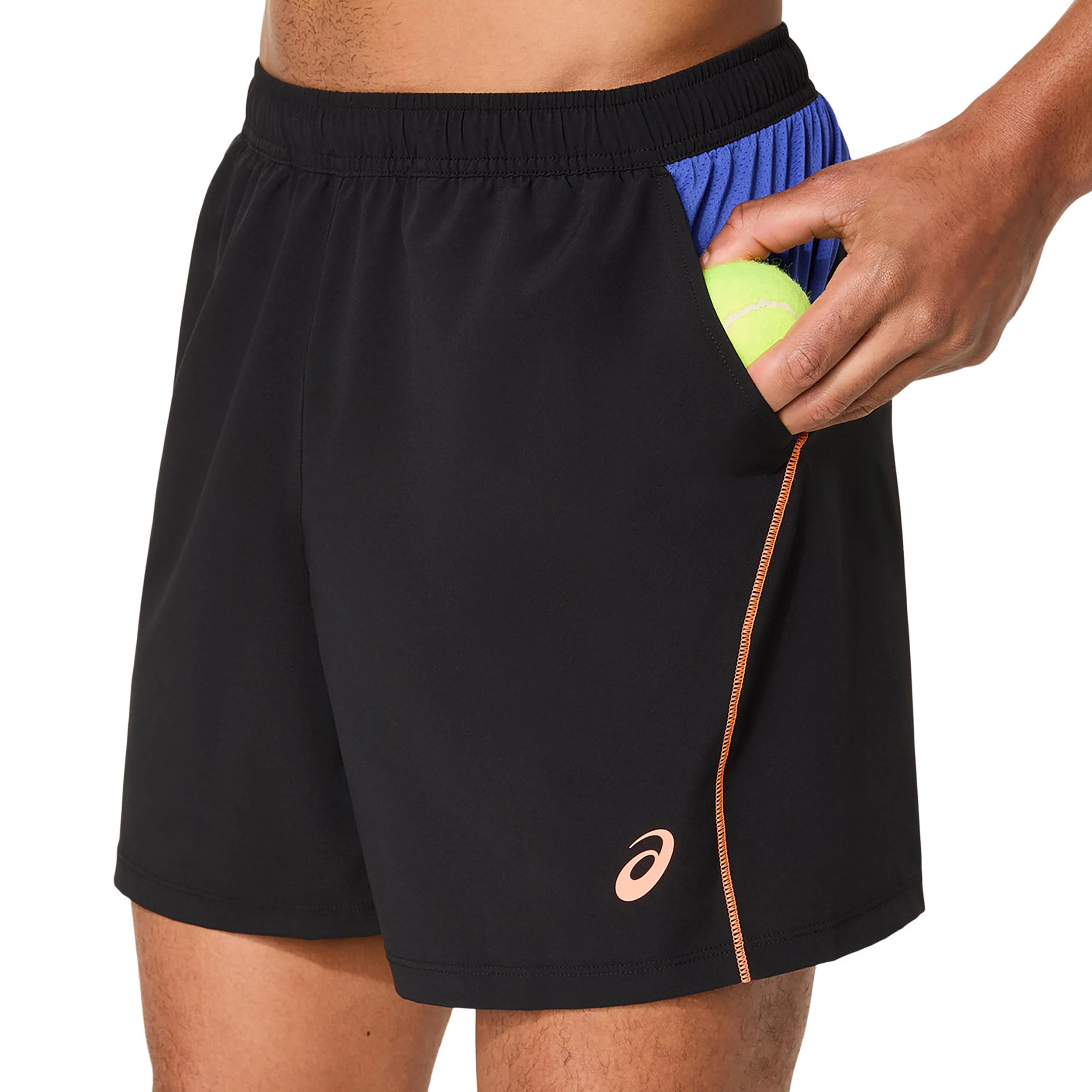 Court 7in Shorts Herrar-Svart - Image 4
