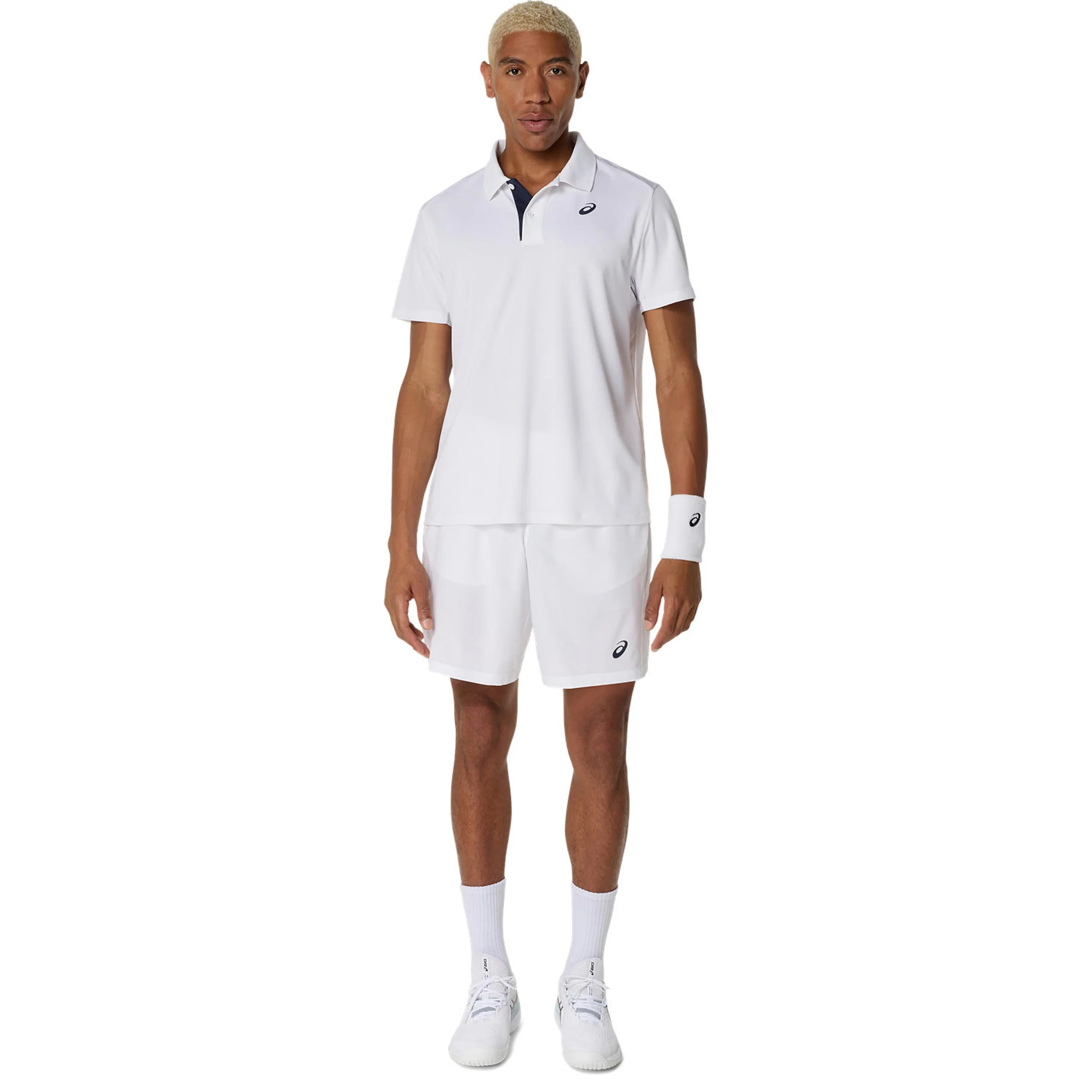 Court 9in Shorts Herrar-Vit - Image 10