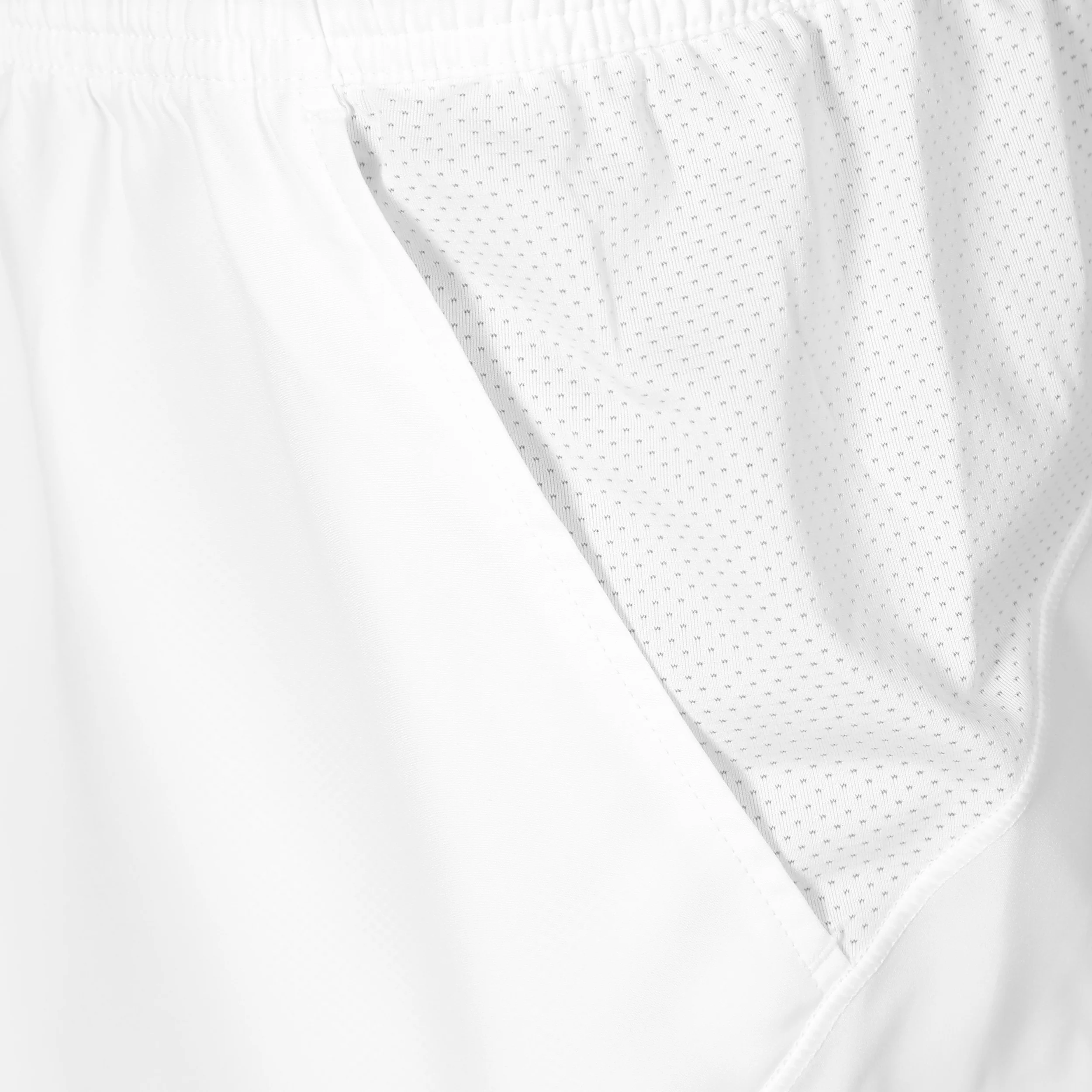 Court 9in Shorts Herrar-Vit - Image 4