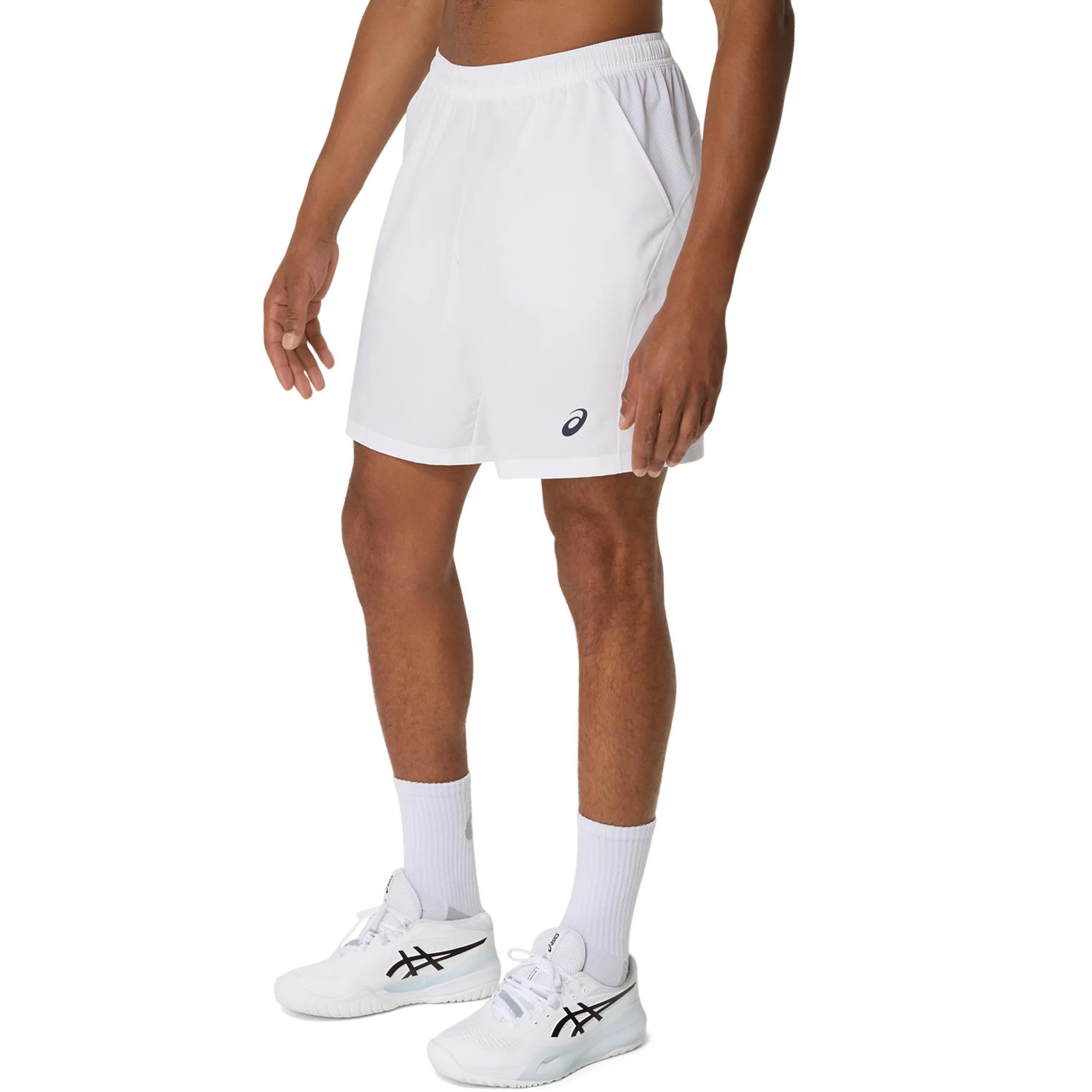 Court 9in Shorts Herrar-Vit - Image 7