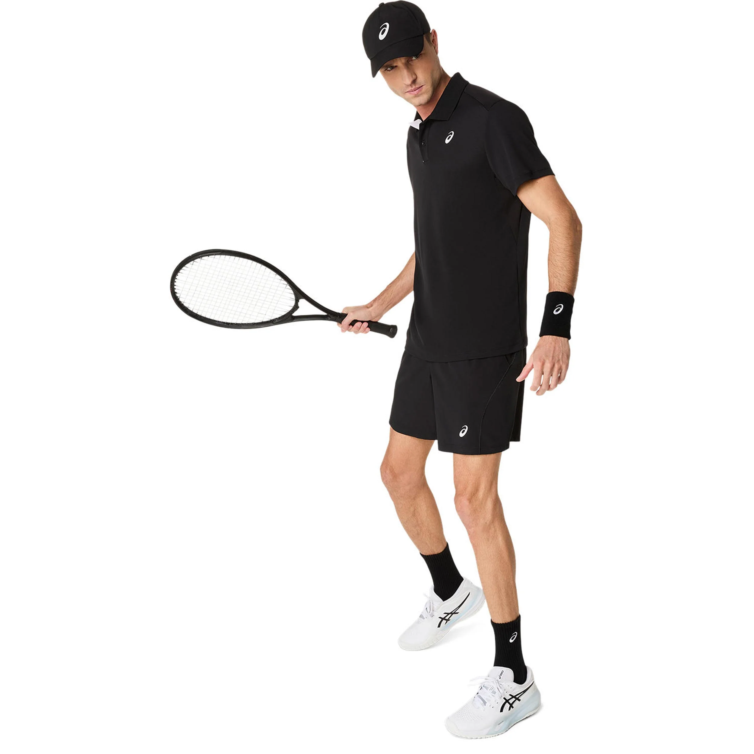 Court Polo Herrar-svart - Image 6