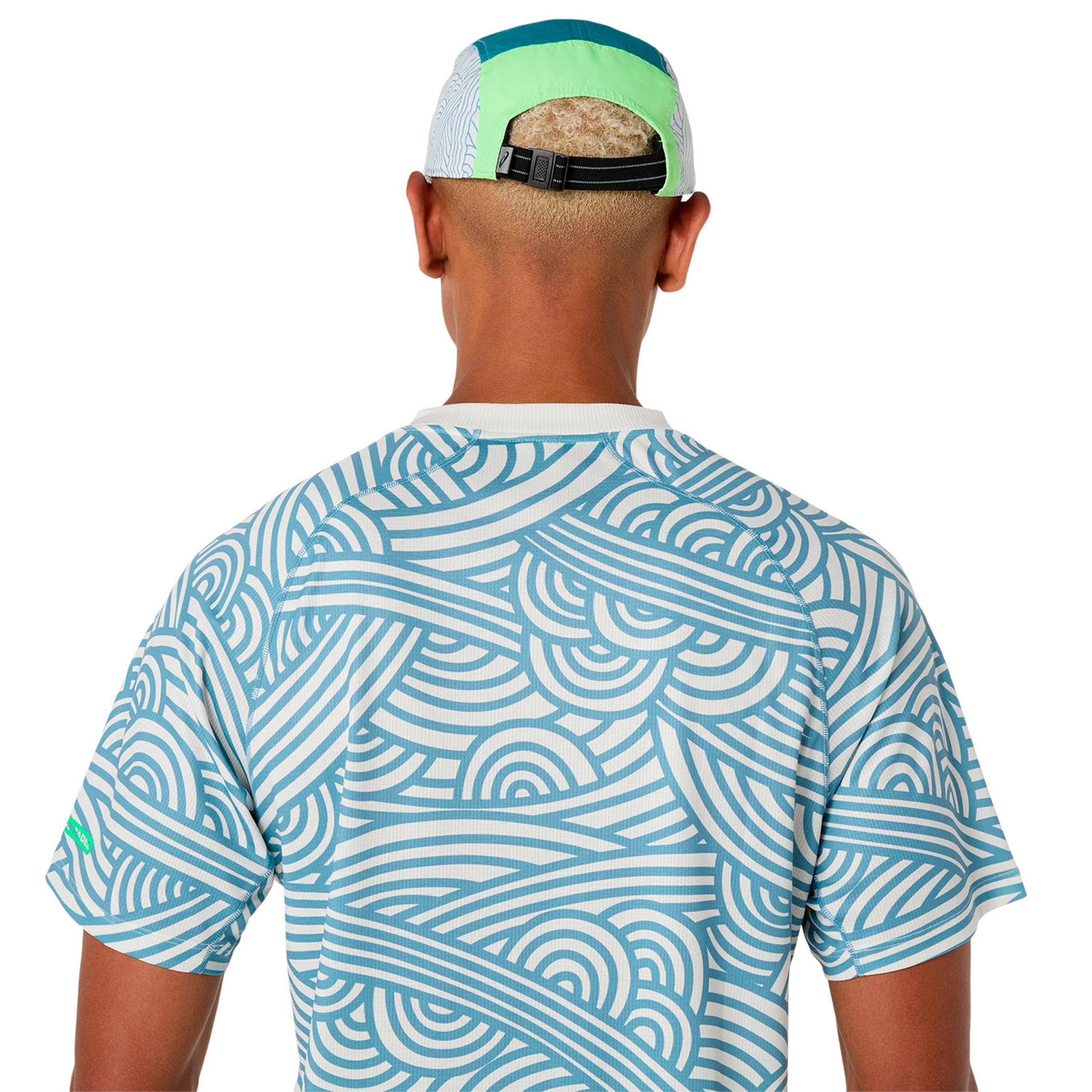 Court T-shirt Herrar - creme, blågrå - Image 6