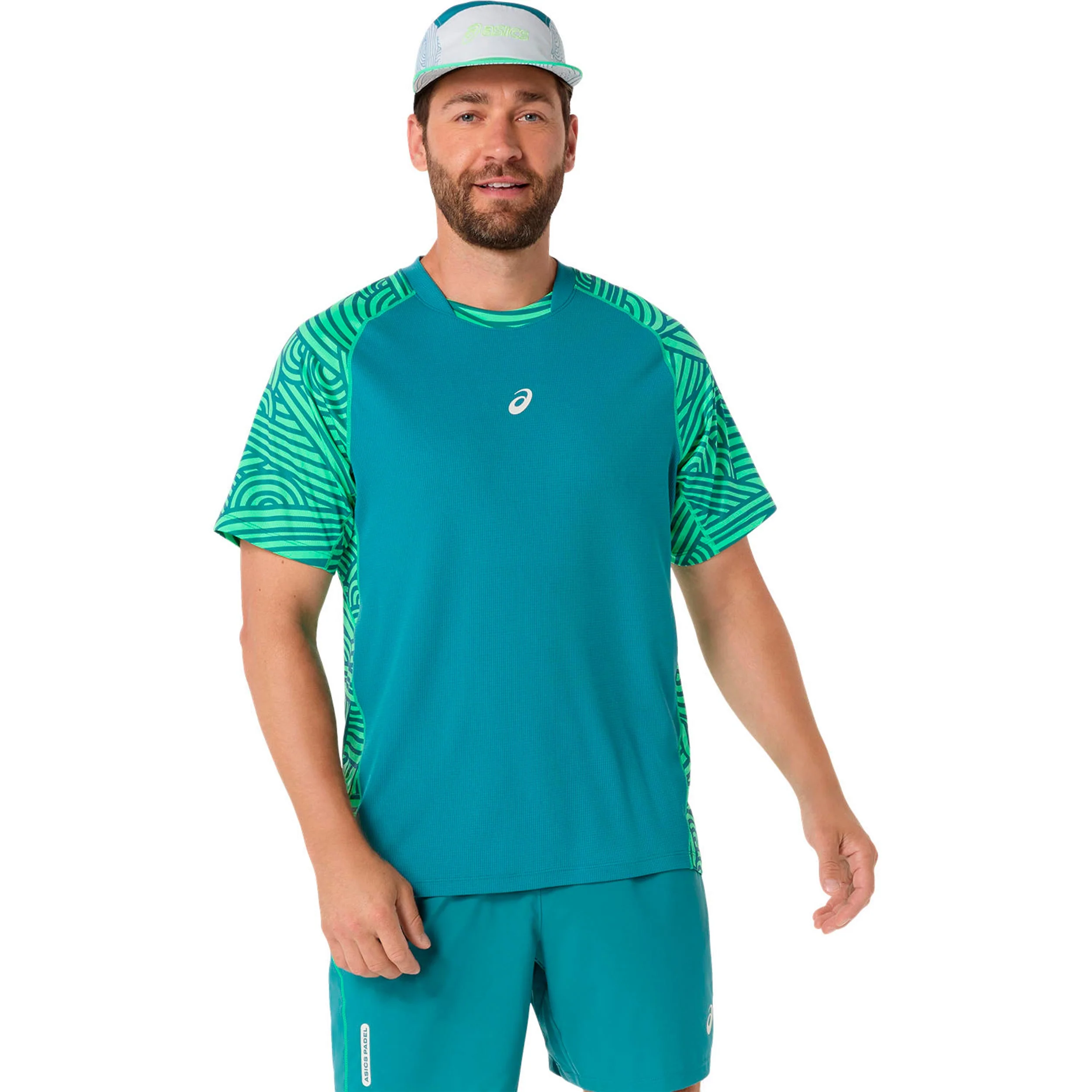 Court T-shirt Herrar - mörkgrön, ljusgrön - Image 2