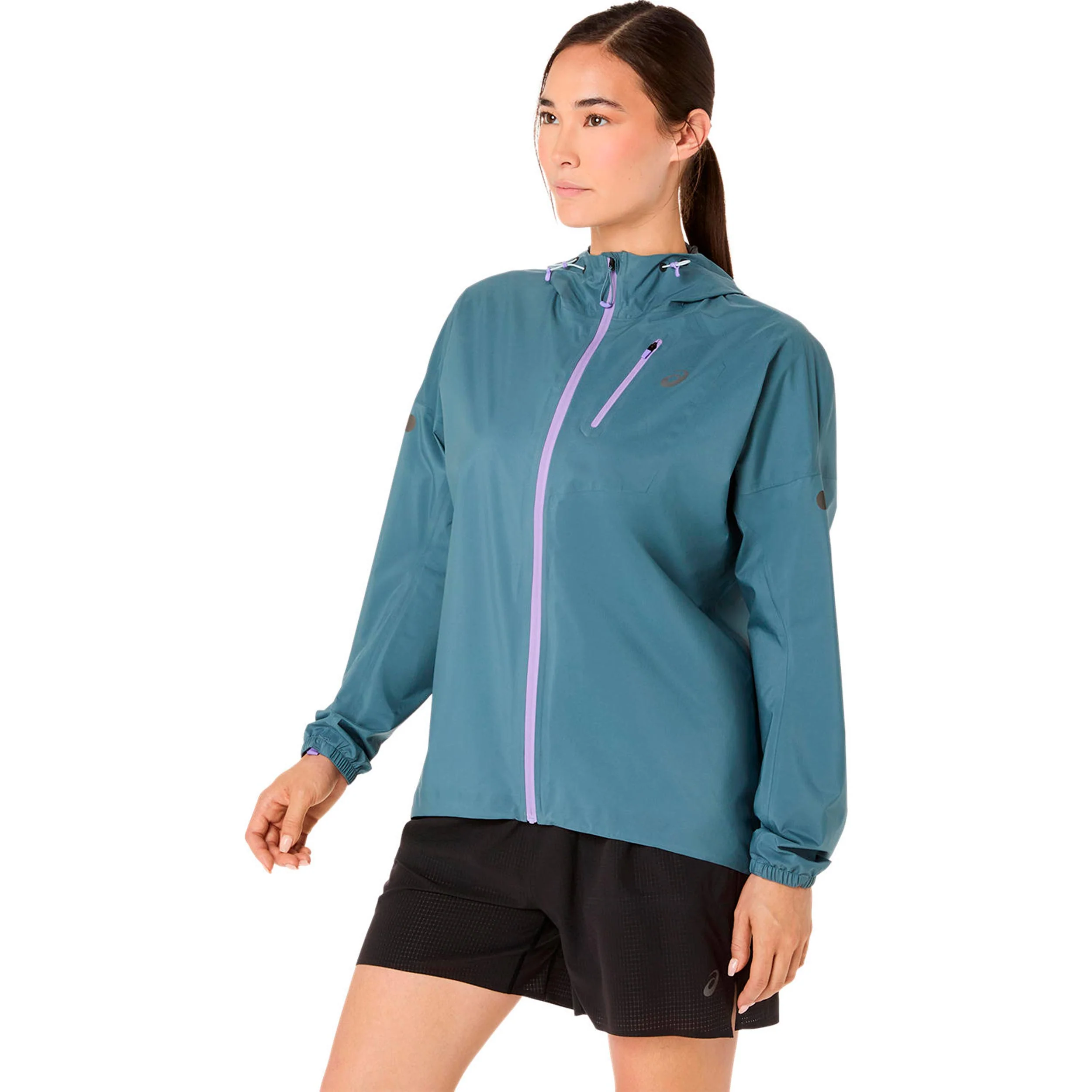 Fujitrail Elite Waterproof Löparjacka Damer-grå - Image 3