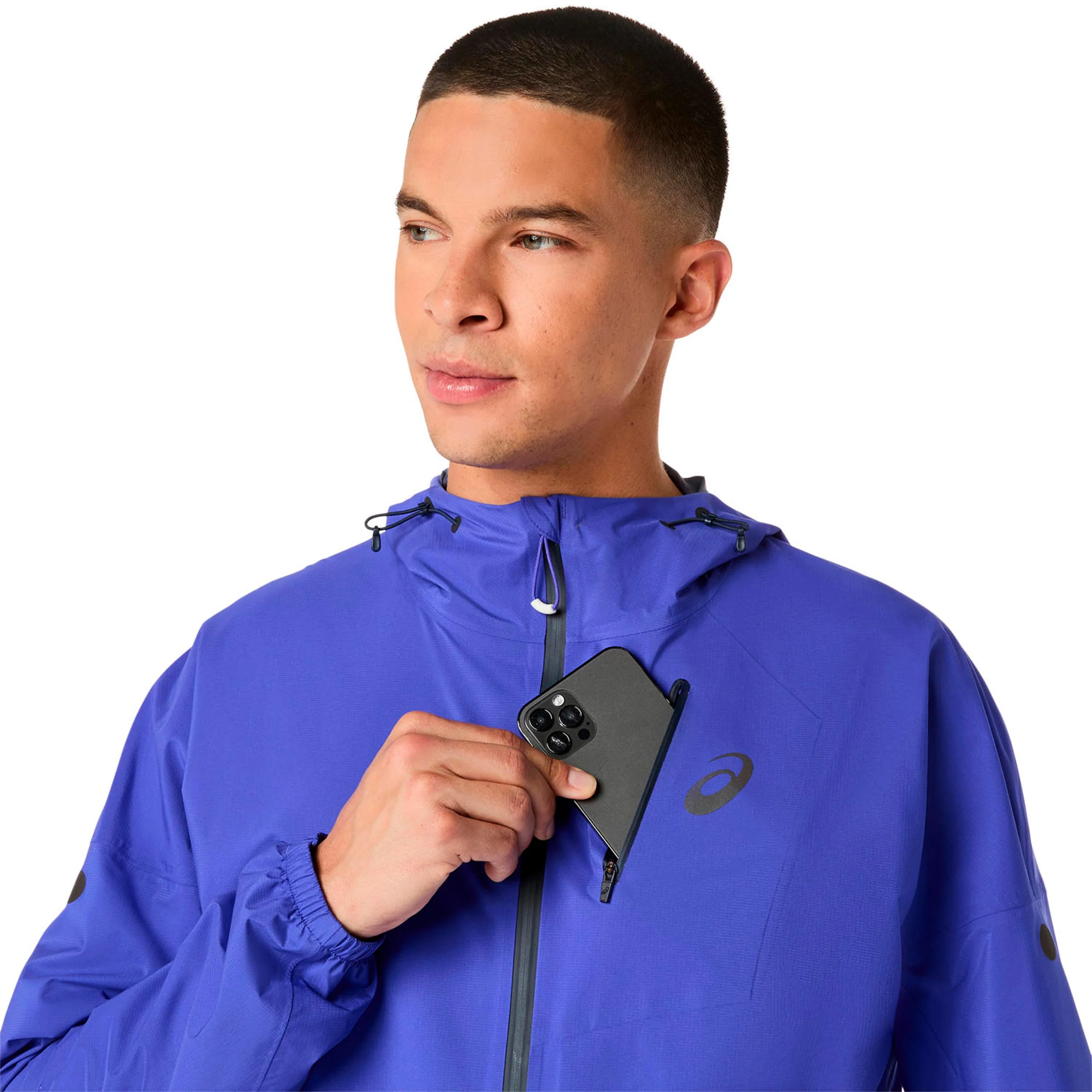Fujitrail Elite Waterproof Löparjacka Herrar-blå, mörkblå - Image 4