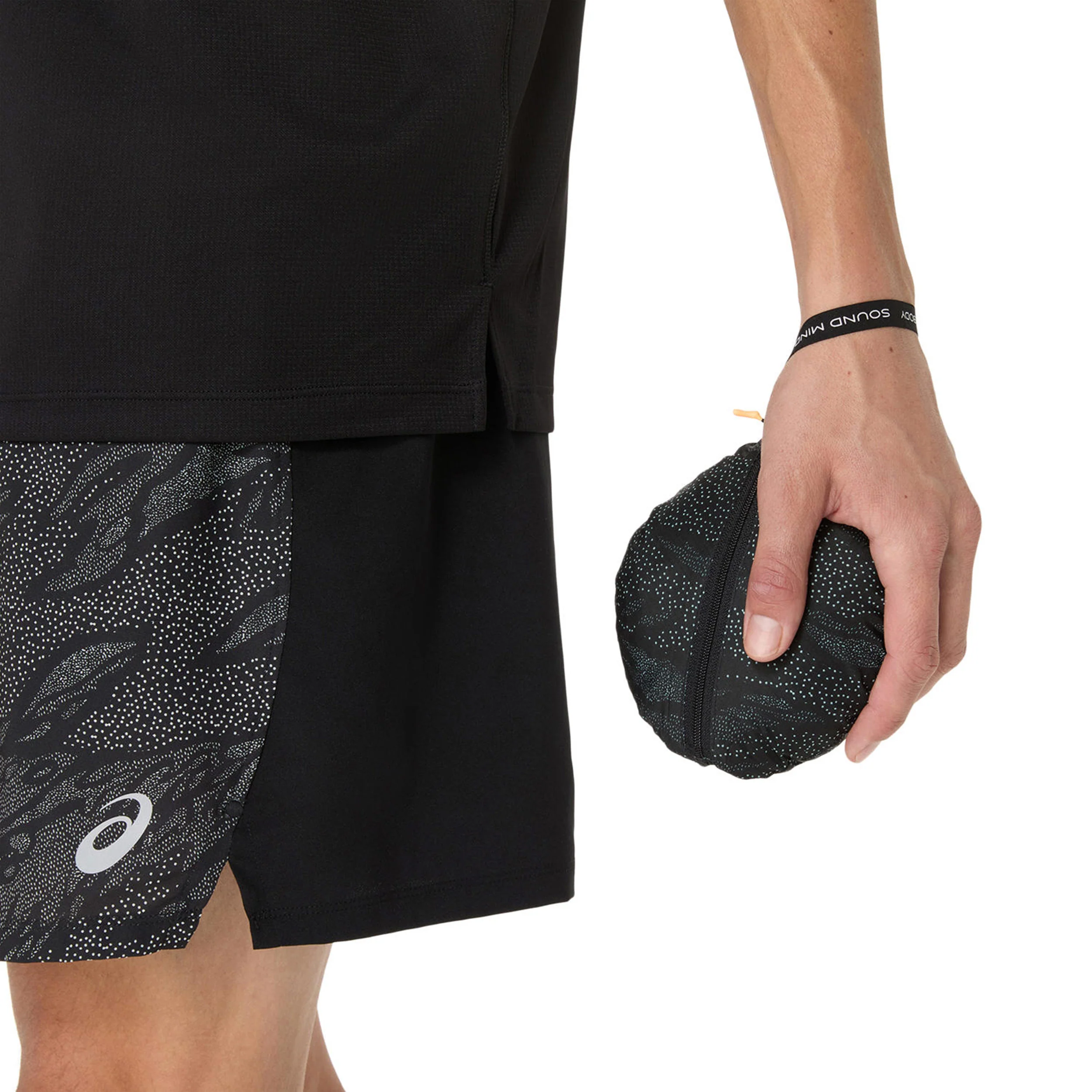Fujitrail Packable Löparjacka Herrar-Svart - Image 7