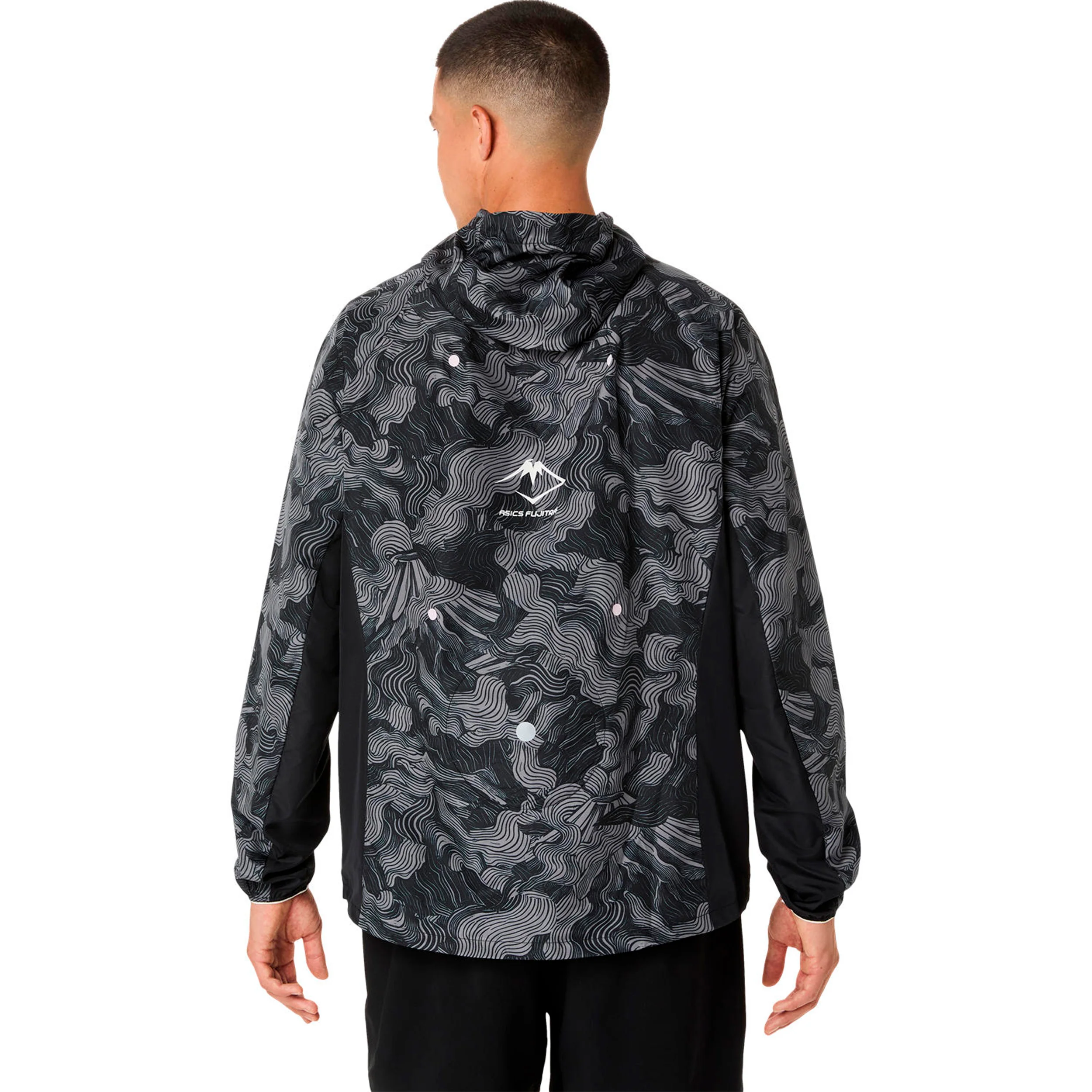 Fujitrail Packable Löparjacka Herrar - svart - Image 2