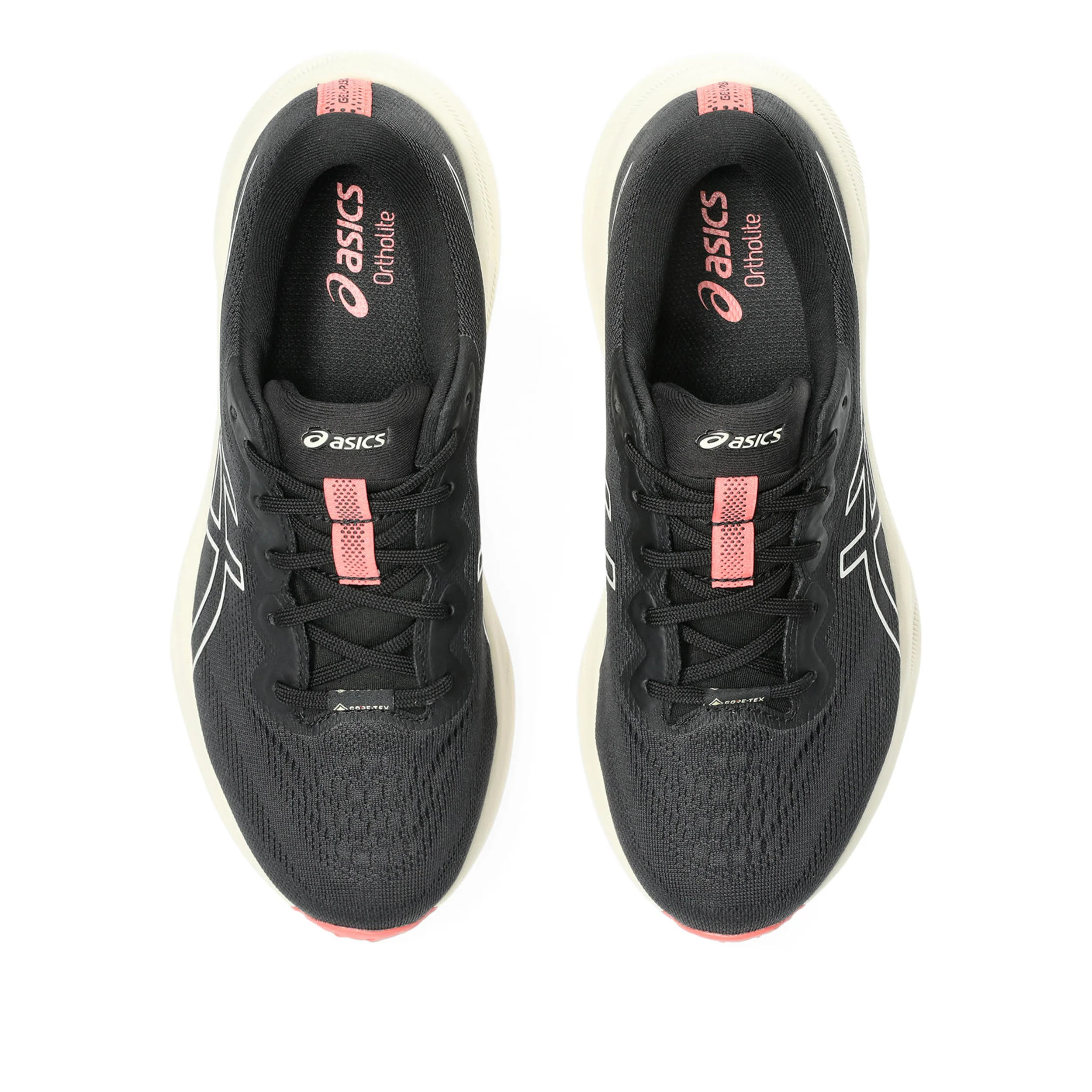 Gel-Pulse 15 GTX Neutralsko Damer-Svart,Creme - Image 3