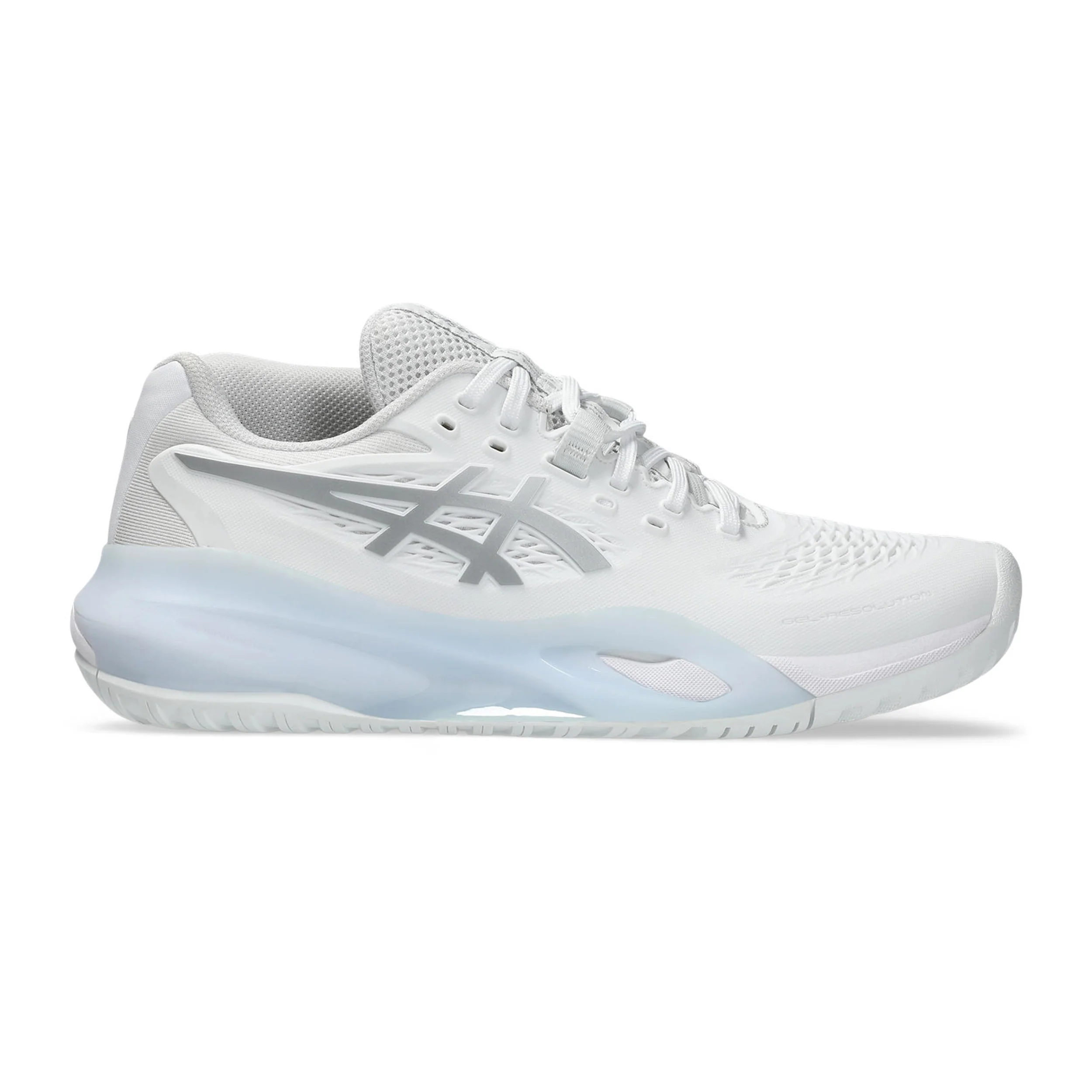 Gel-Resolution X Allroundsko Damer - vit, silver