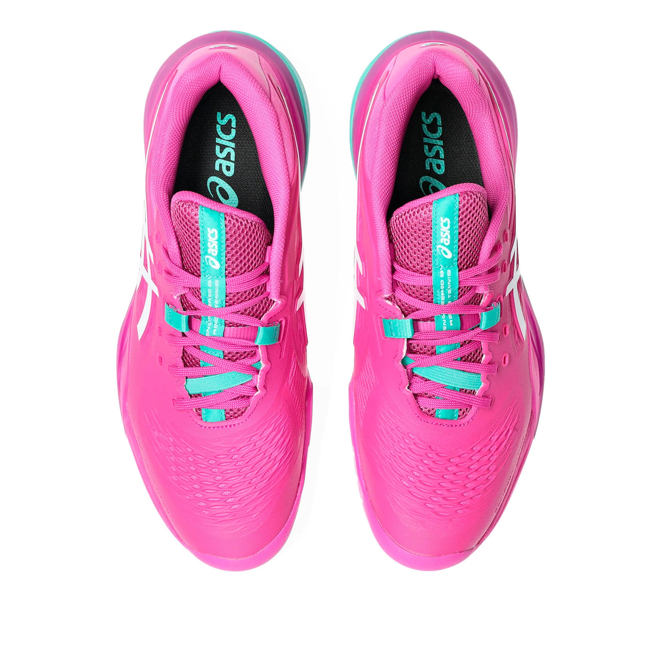 Gel-Resolution X Allroundsko Herrar - rosa, vit - Image 3