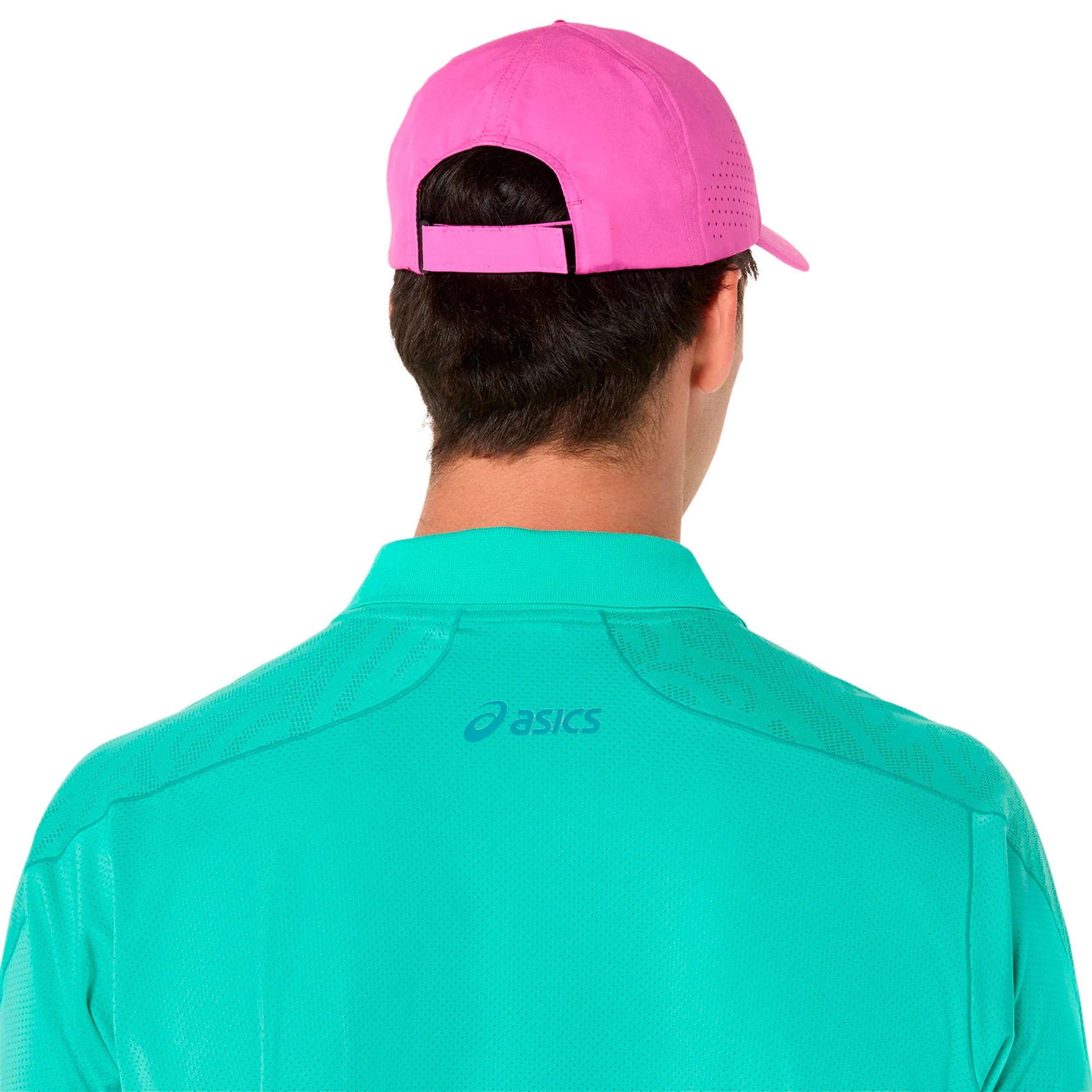 Match Jacquard Polo Herrar - grön - Image 5