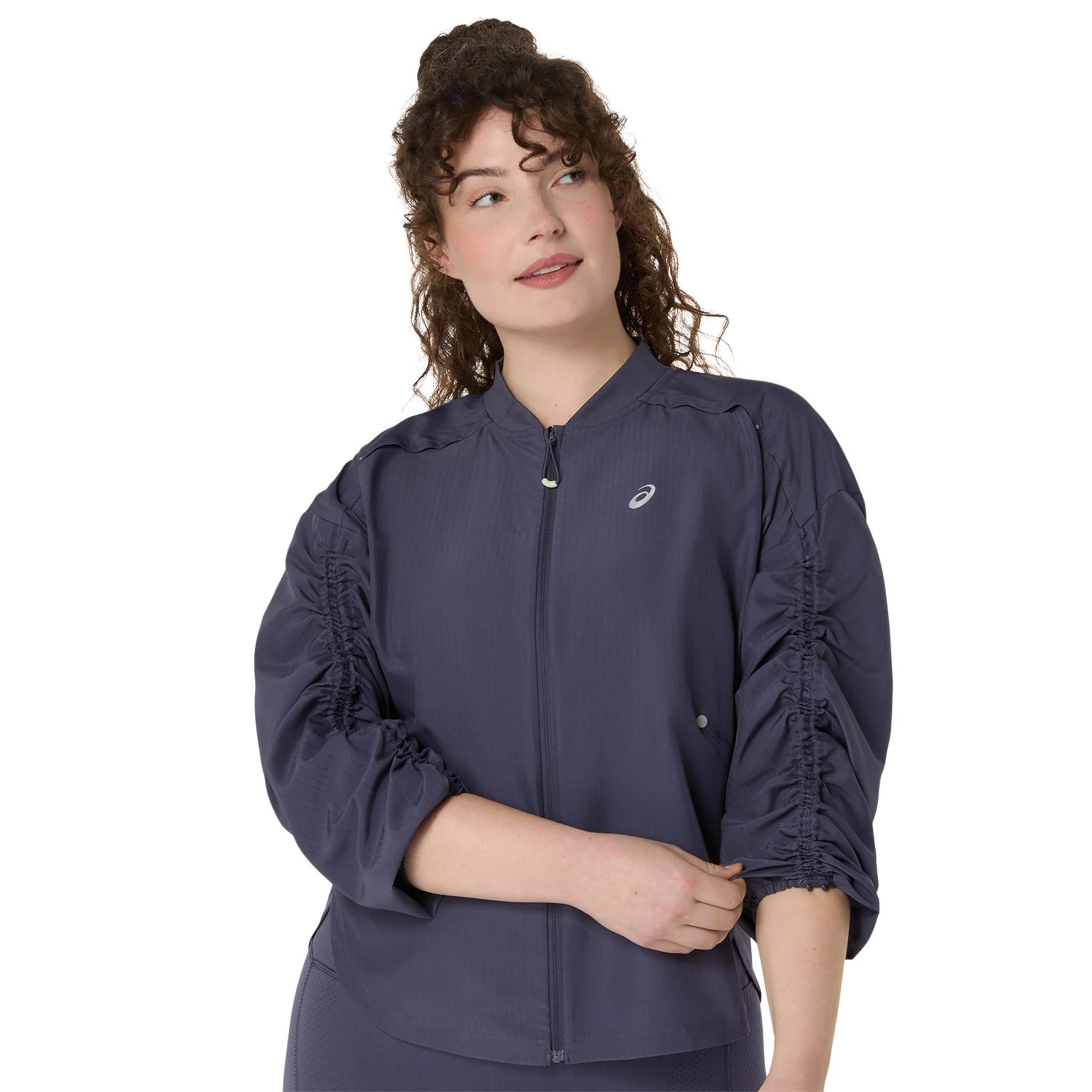 Nagino Adjustable Löparjacka Damer - blågrå, blå - Image 7