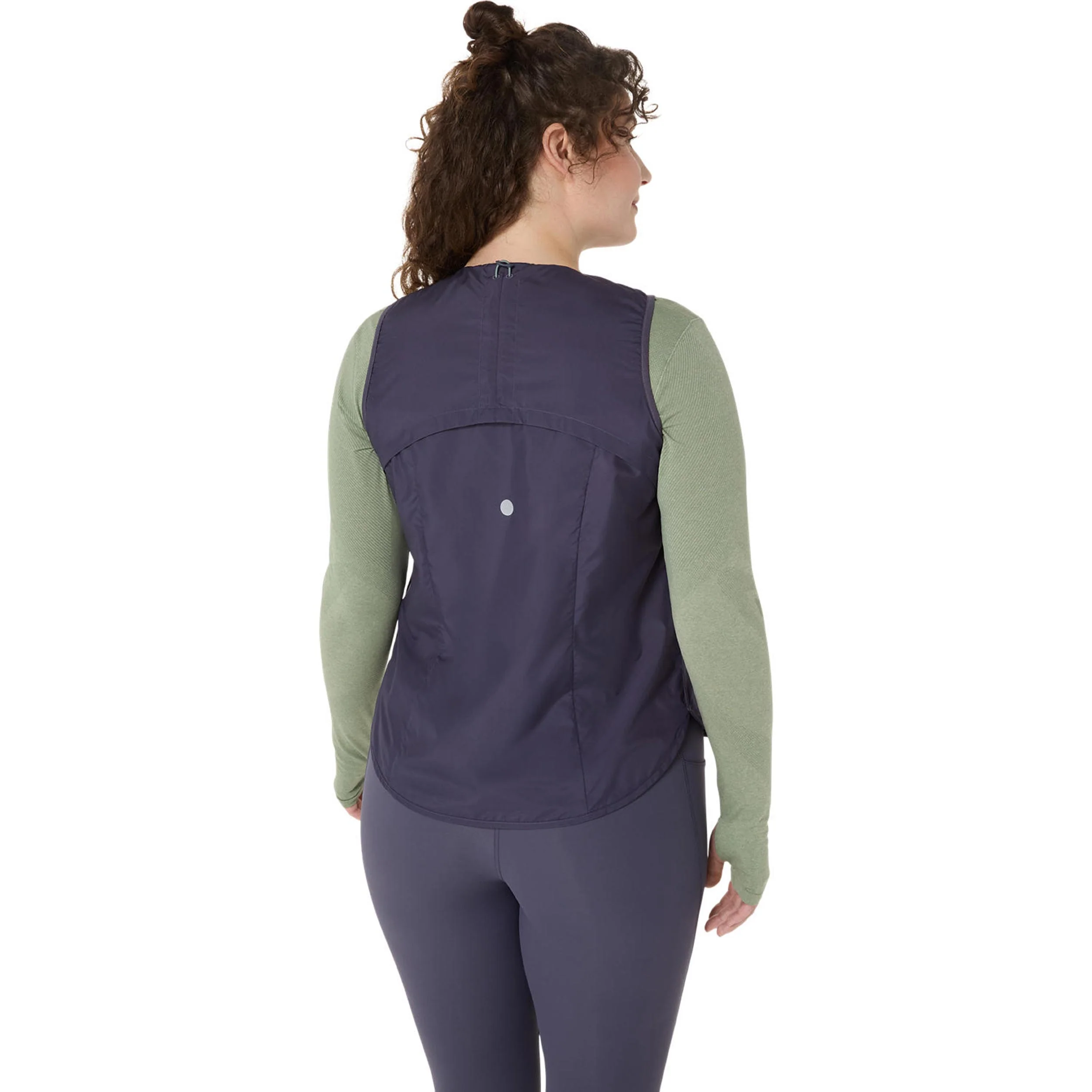 Nagino Padded  Löparvästar Damer - blågrå - Image 2