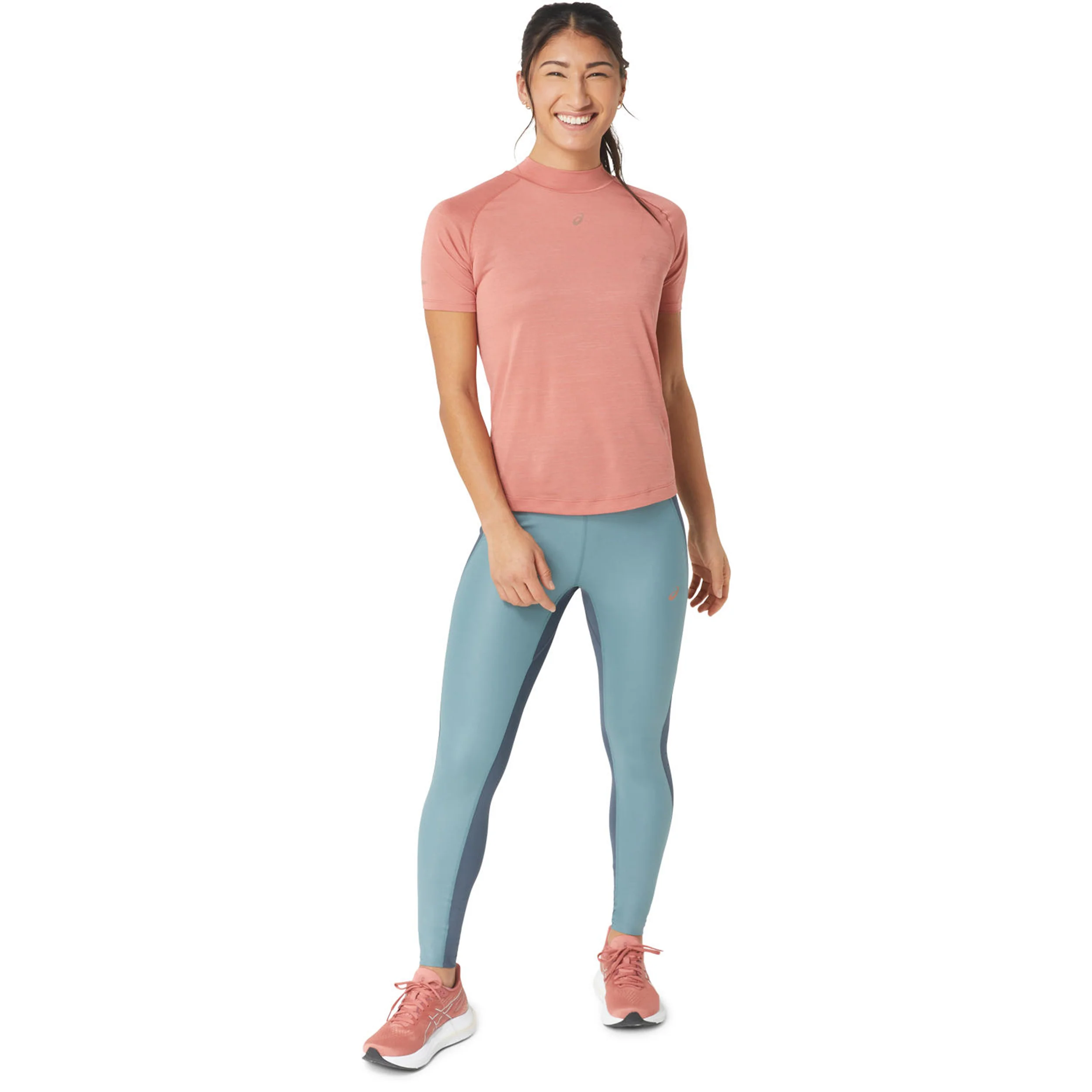 Nagino Run 7/8 Tights Damer - petrol, - Image 10
