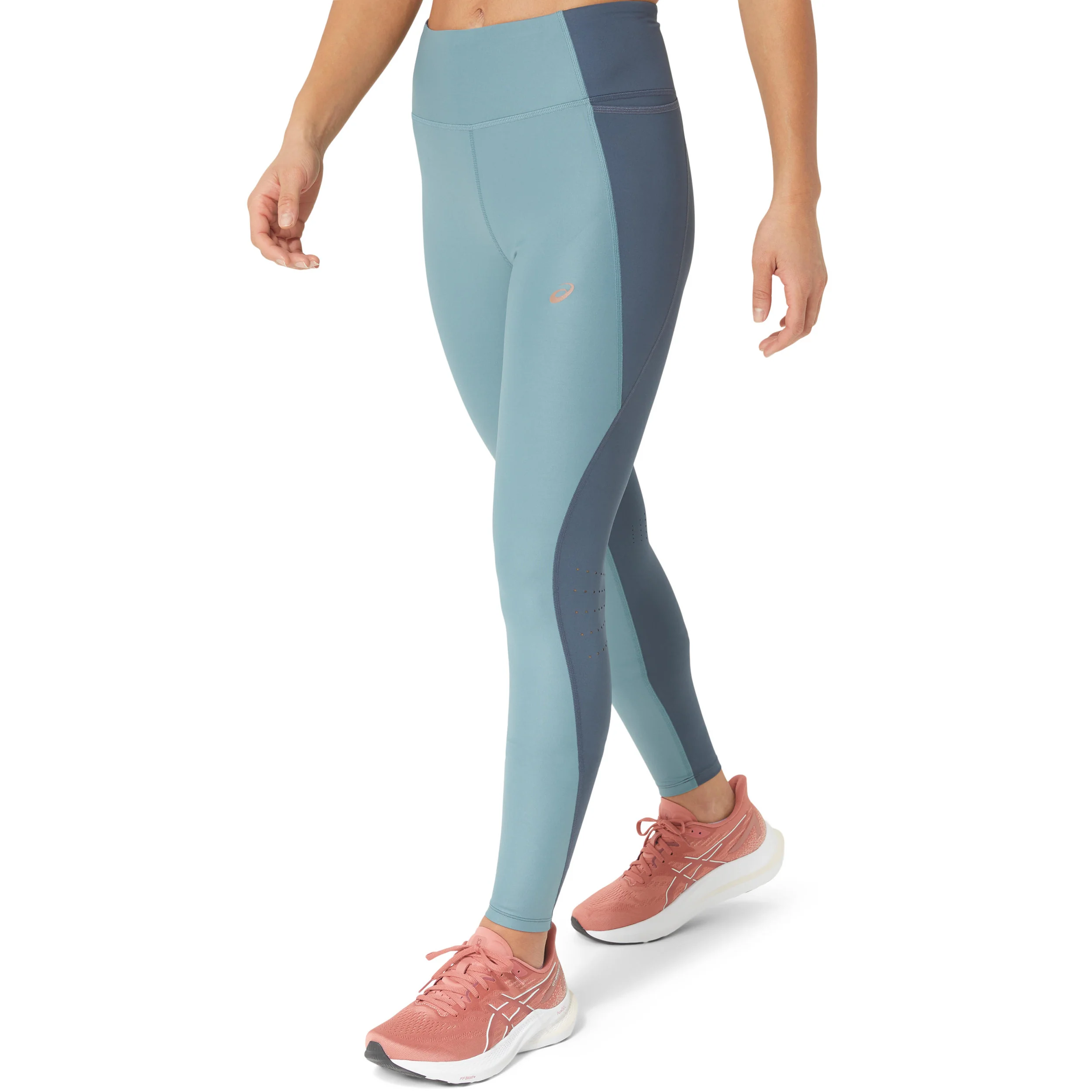 Nagino Run 7/8 Tights Damer - petrol, - Image 9