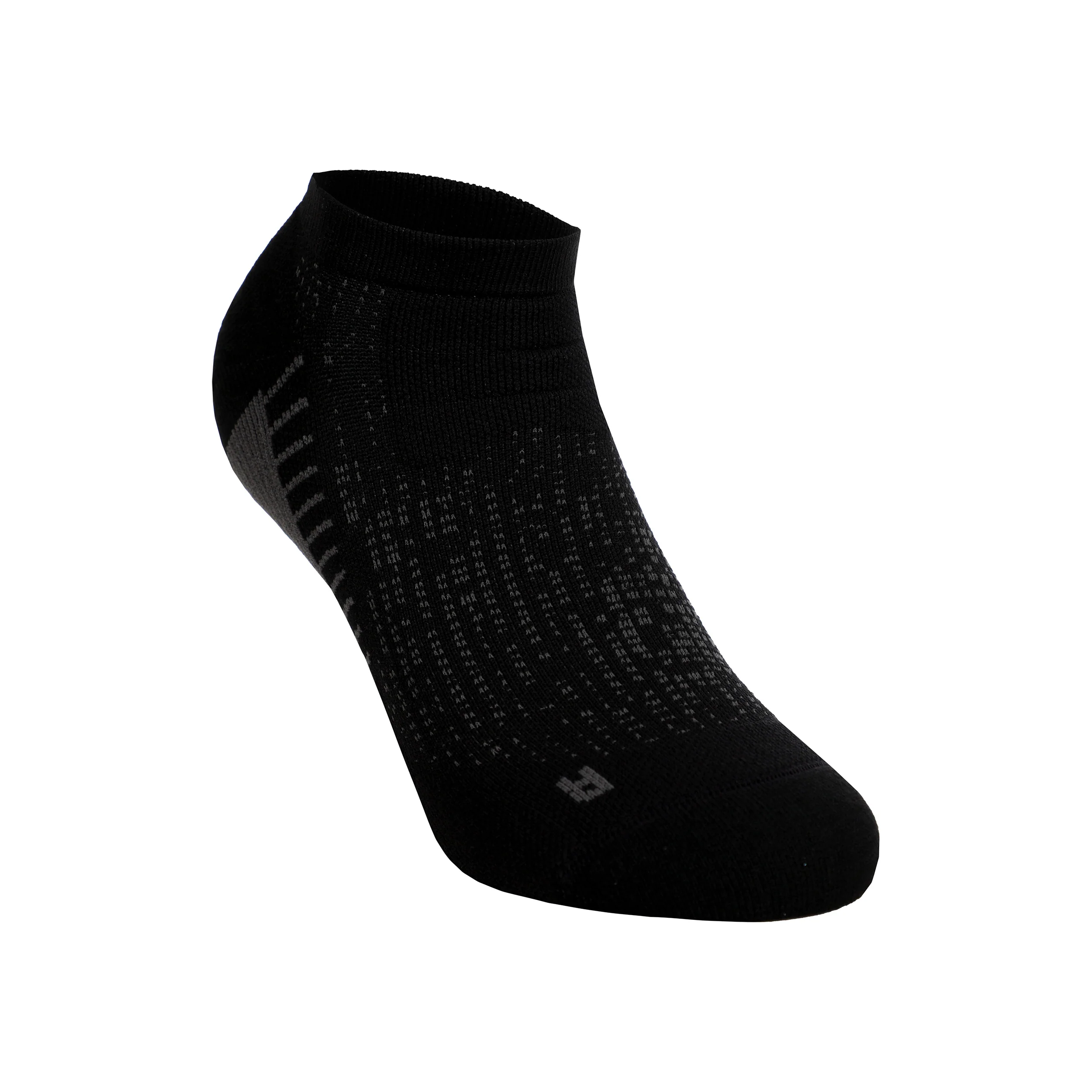 Performance Run Ankle Löparsockor Unisex - svart,