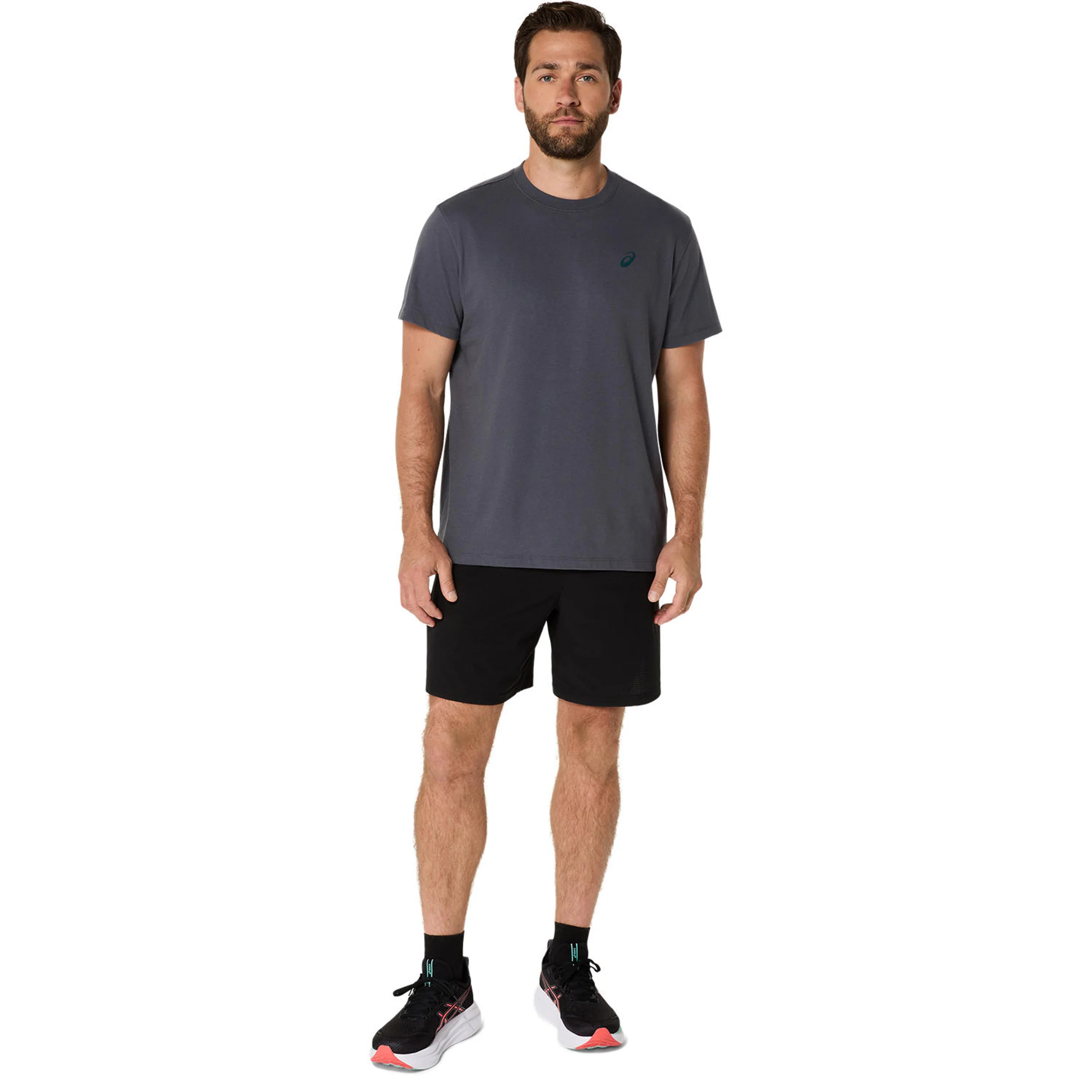 Road Graphic T-shirt Herrar - grå, - Image 10
