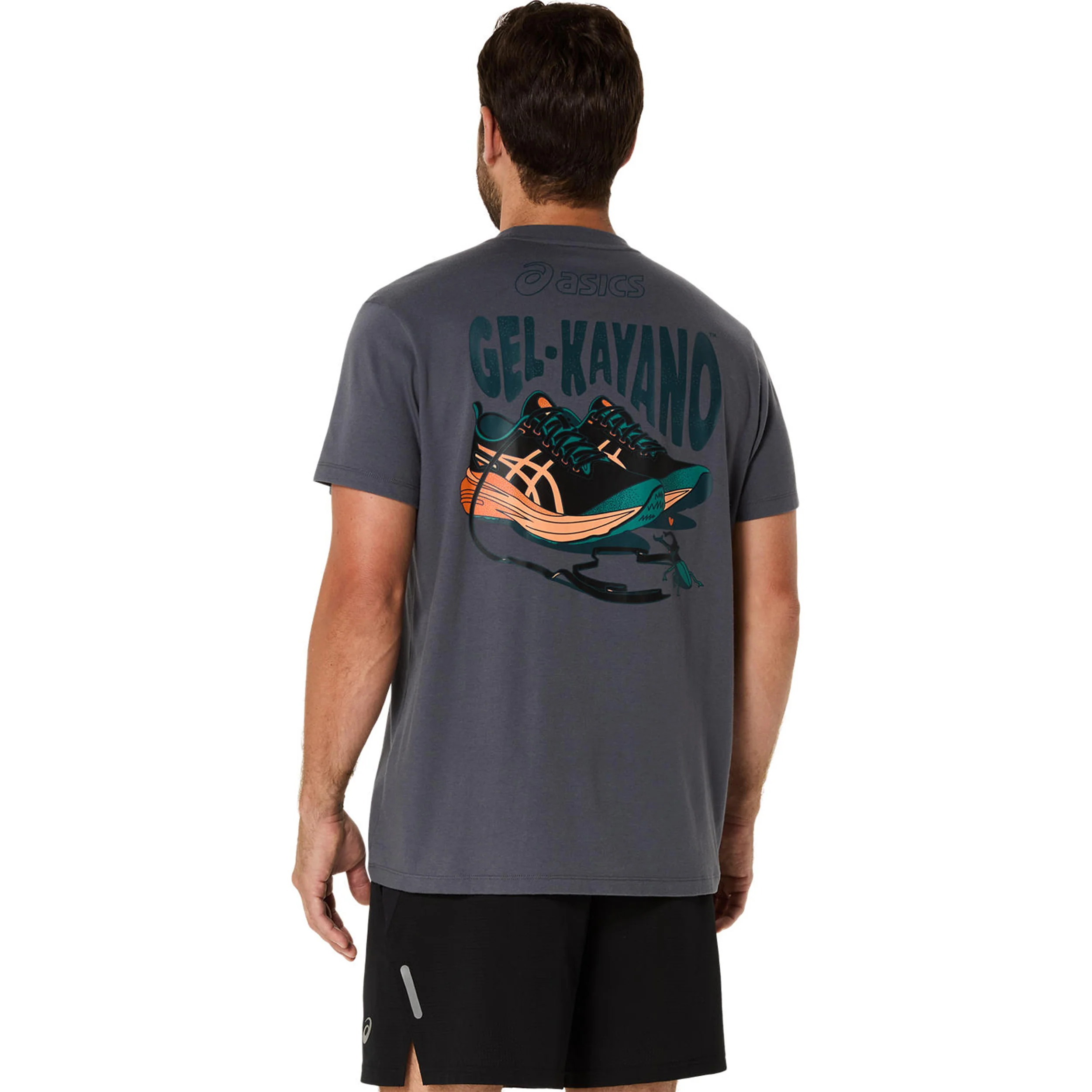 Road Graphic T-shirt Herrar - grå, - Image 6