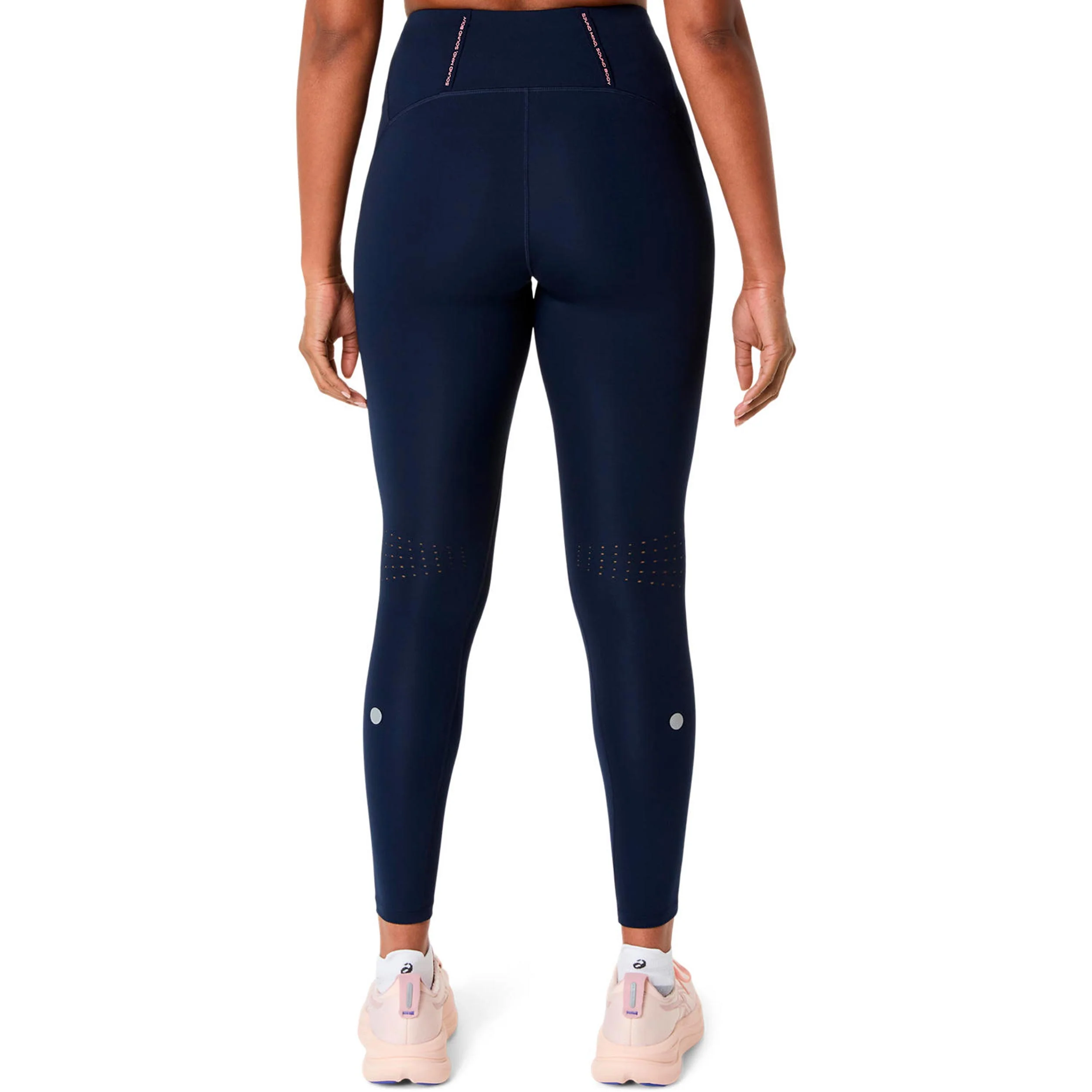 Road High Waist  Löpartights Damer - mörkblå - Image 3