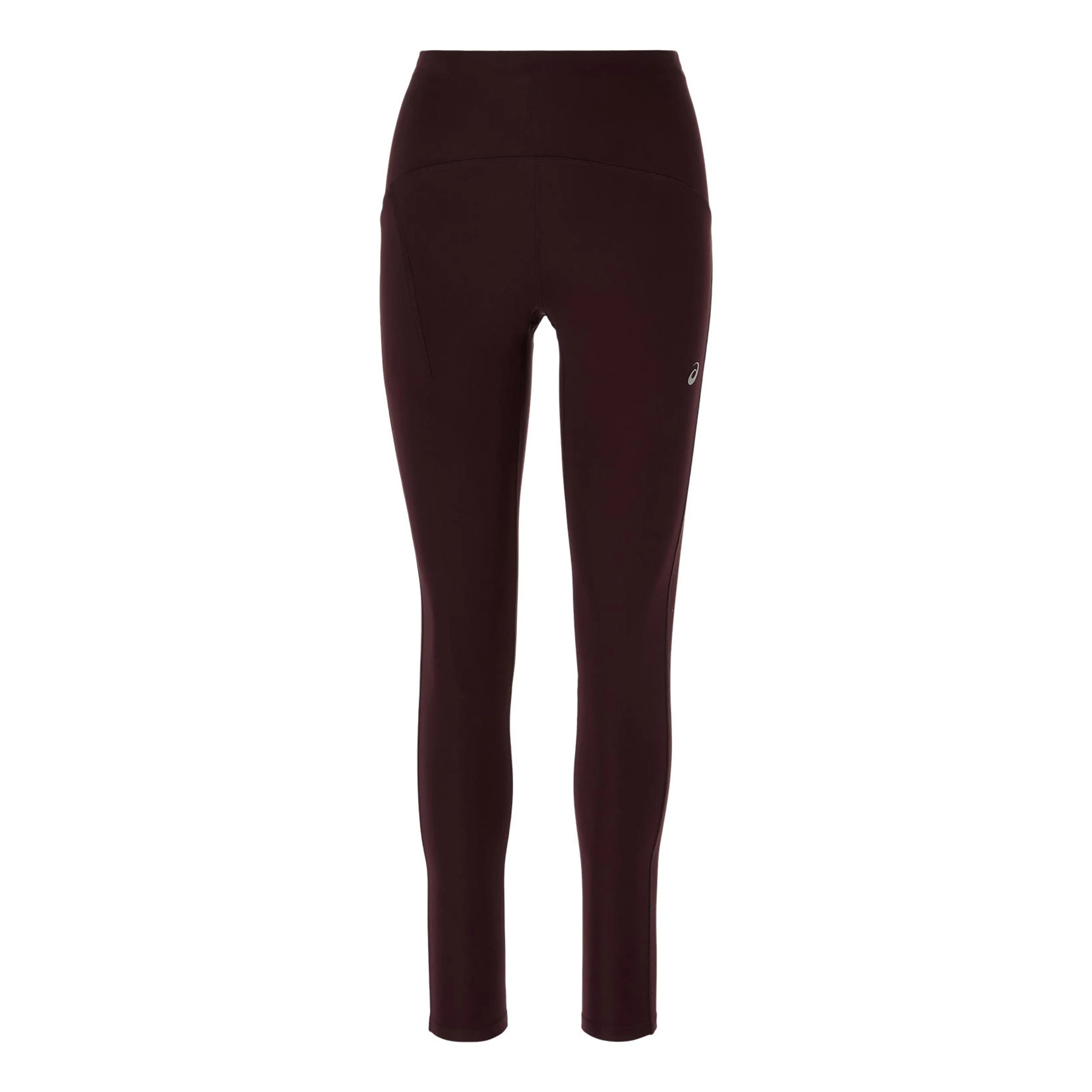 Road High Waist  Löpartights Damer - mörkröd