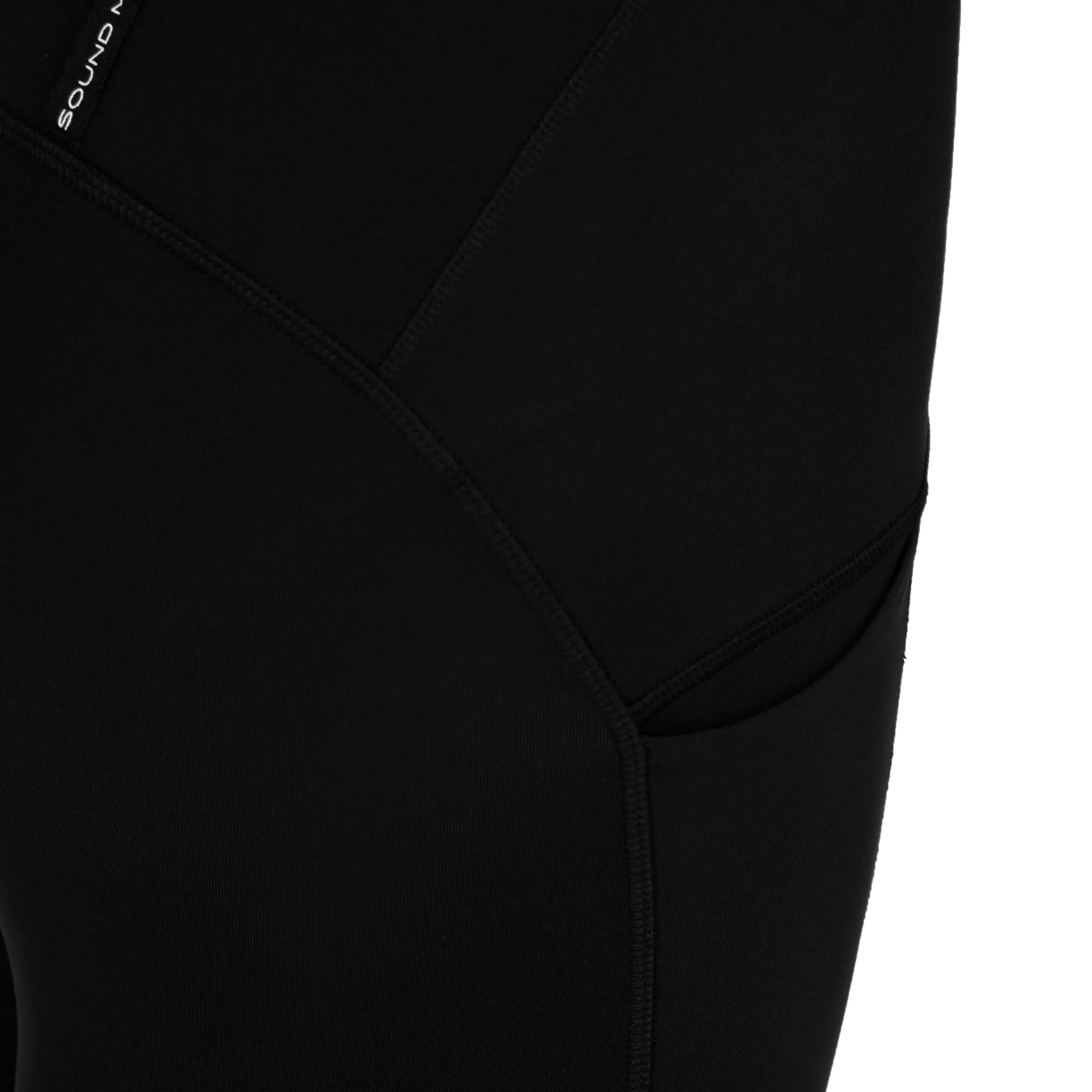 Road High Waist Löpartights Damer-svart - Image 4
