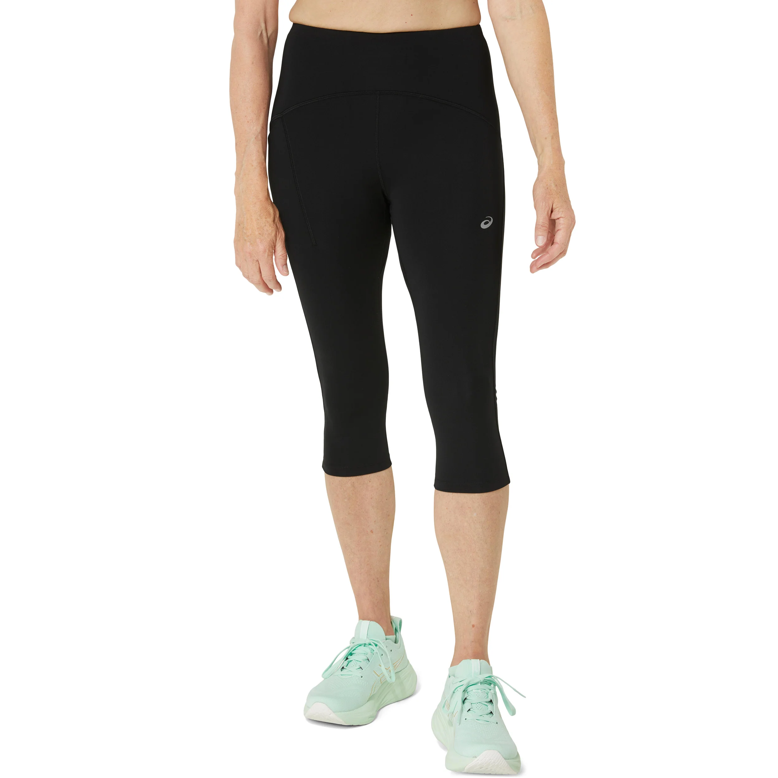Road High Waist Löpartights Damer-svart - Image 6
