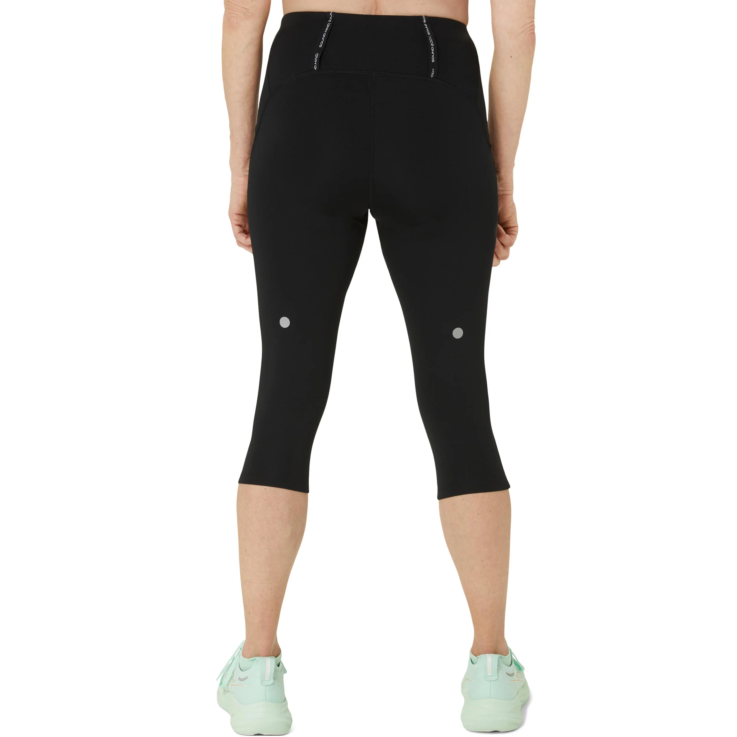 Road High Waist Löpartights Damer-svart - Image 7