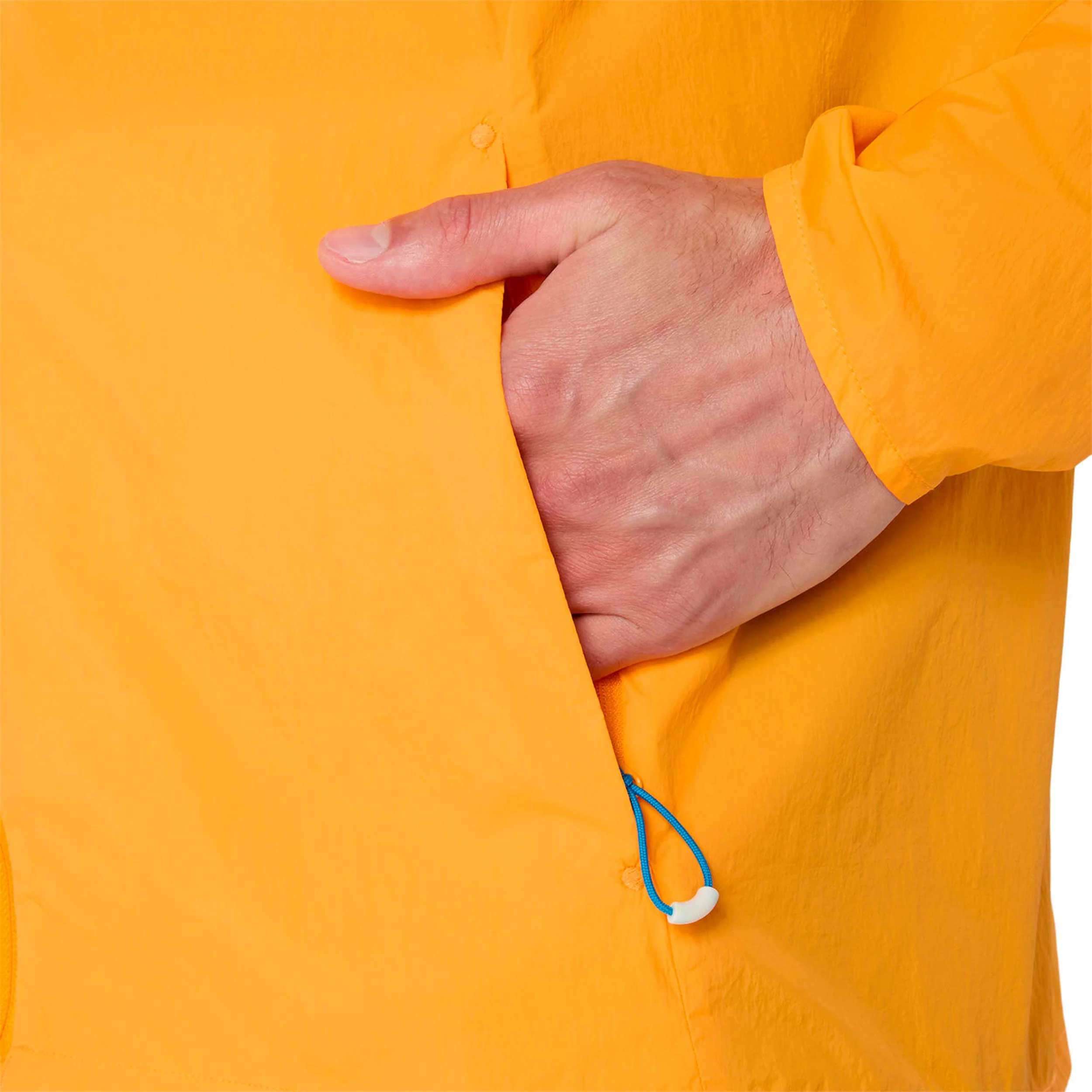 Road Packable Jacket Löparjacka Herrar - orange, silver - Image 5