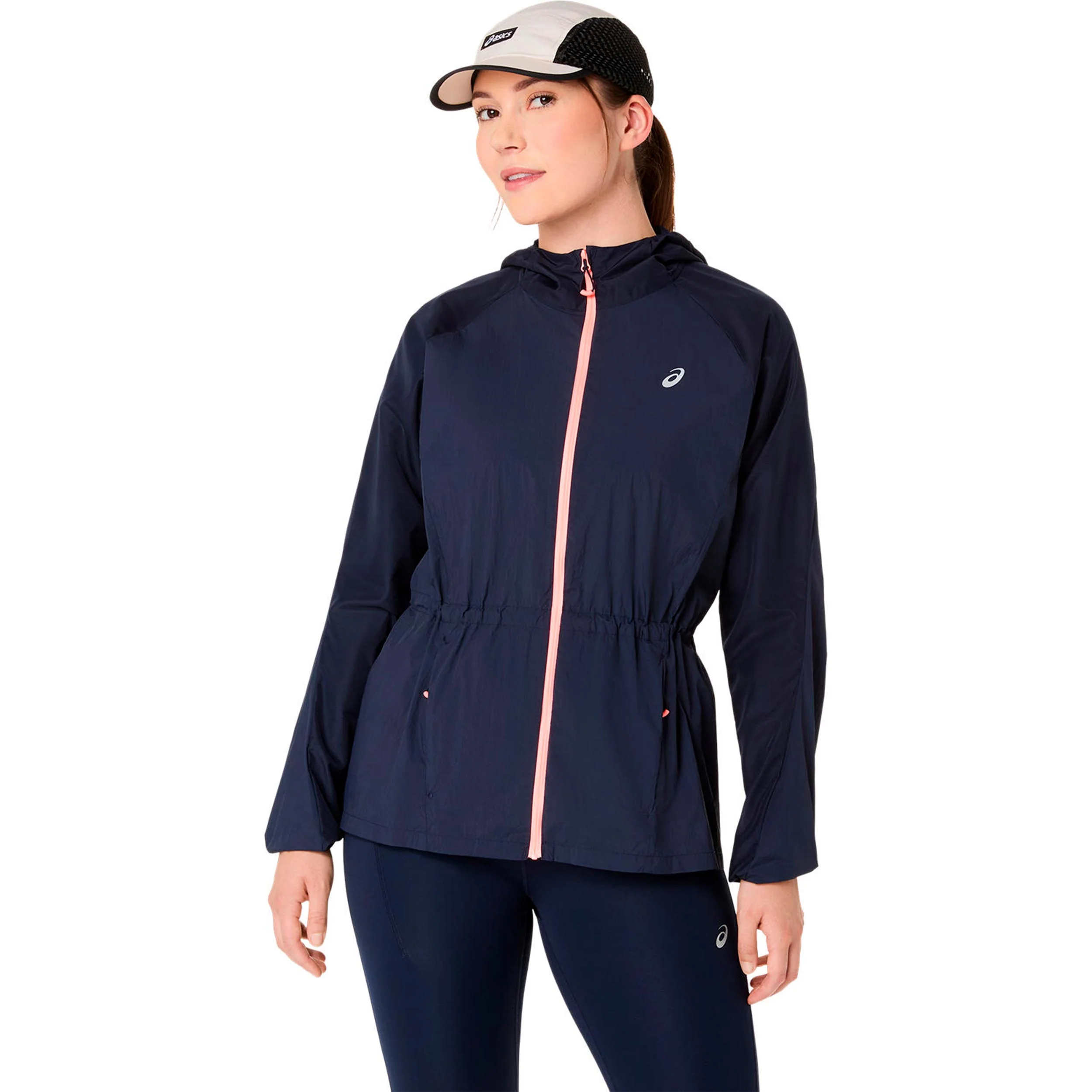 Road Packable Löparjacka Damer - mörkblå