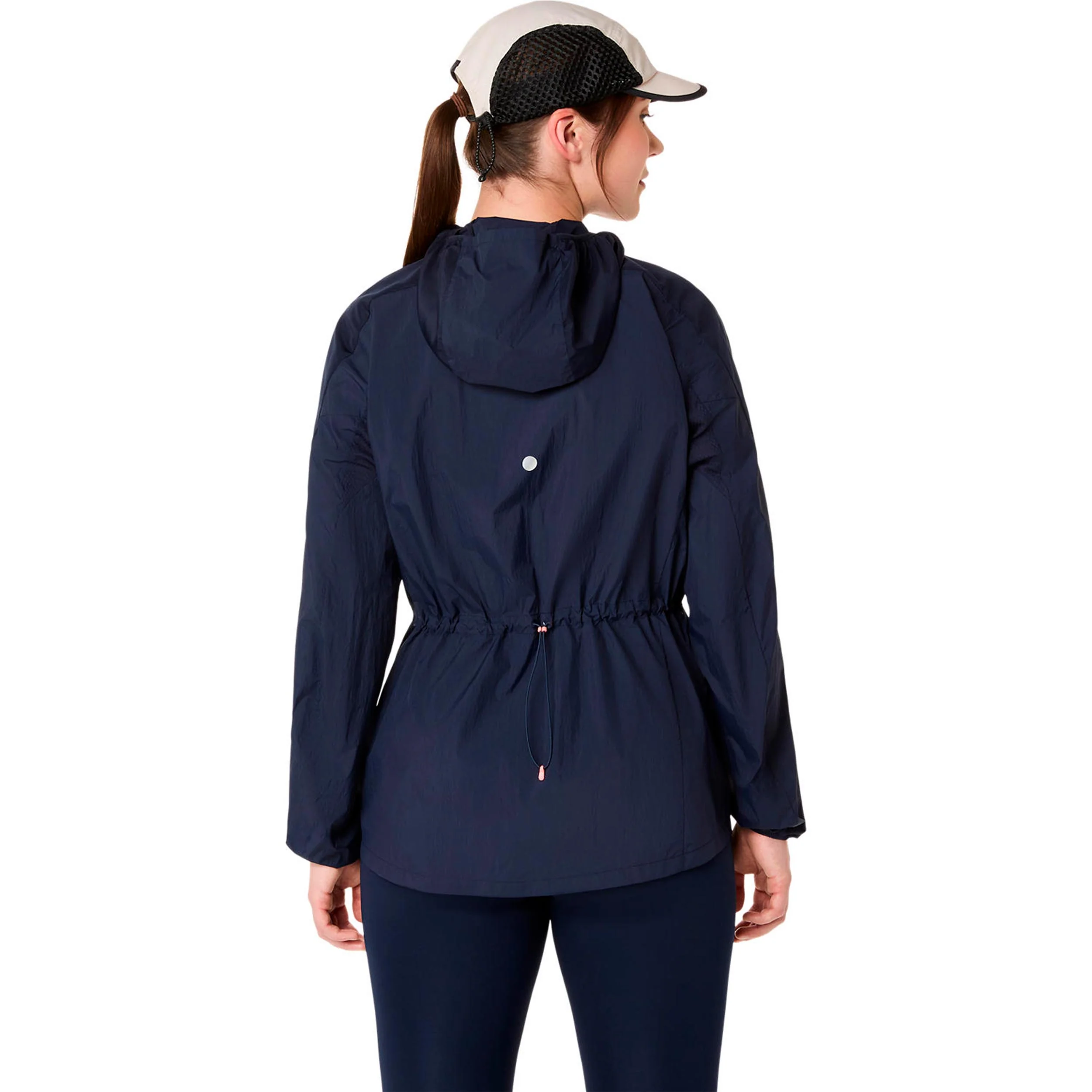 Road Packable Löparjacka Damer - mörkblå - Image 2